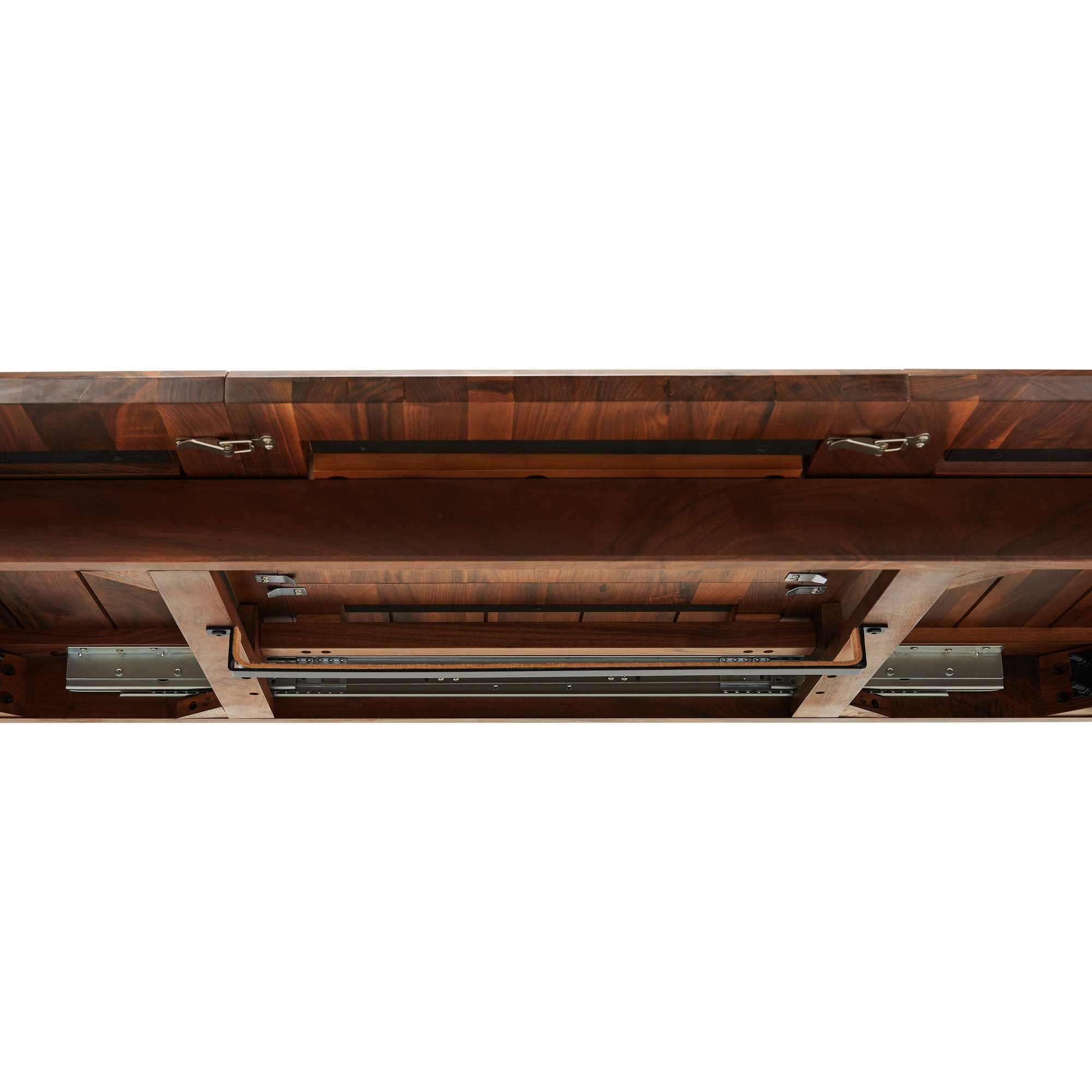 Mesa de Comedor Extensible Molino en Nogal Natural, 160-210cm - image 17