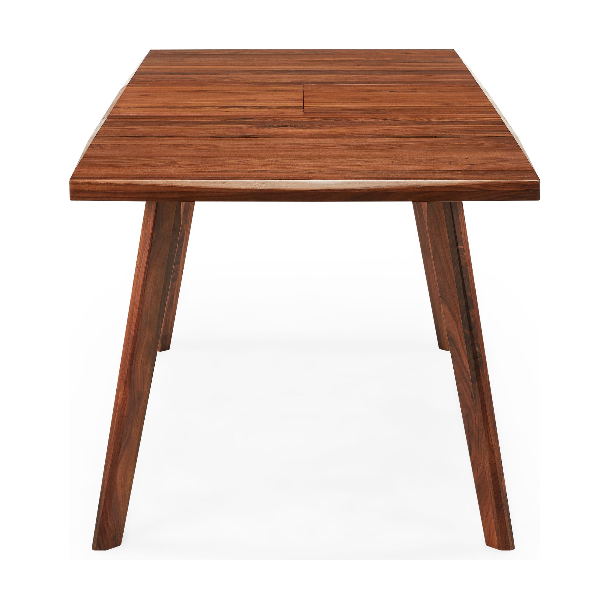 Mesa de Comedor Extensible Molino en Nogal Natural, 160-210cm - image 6