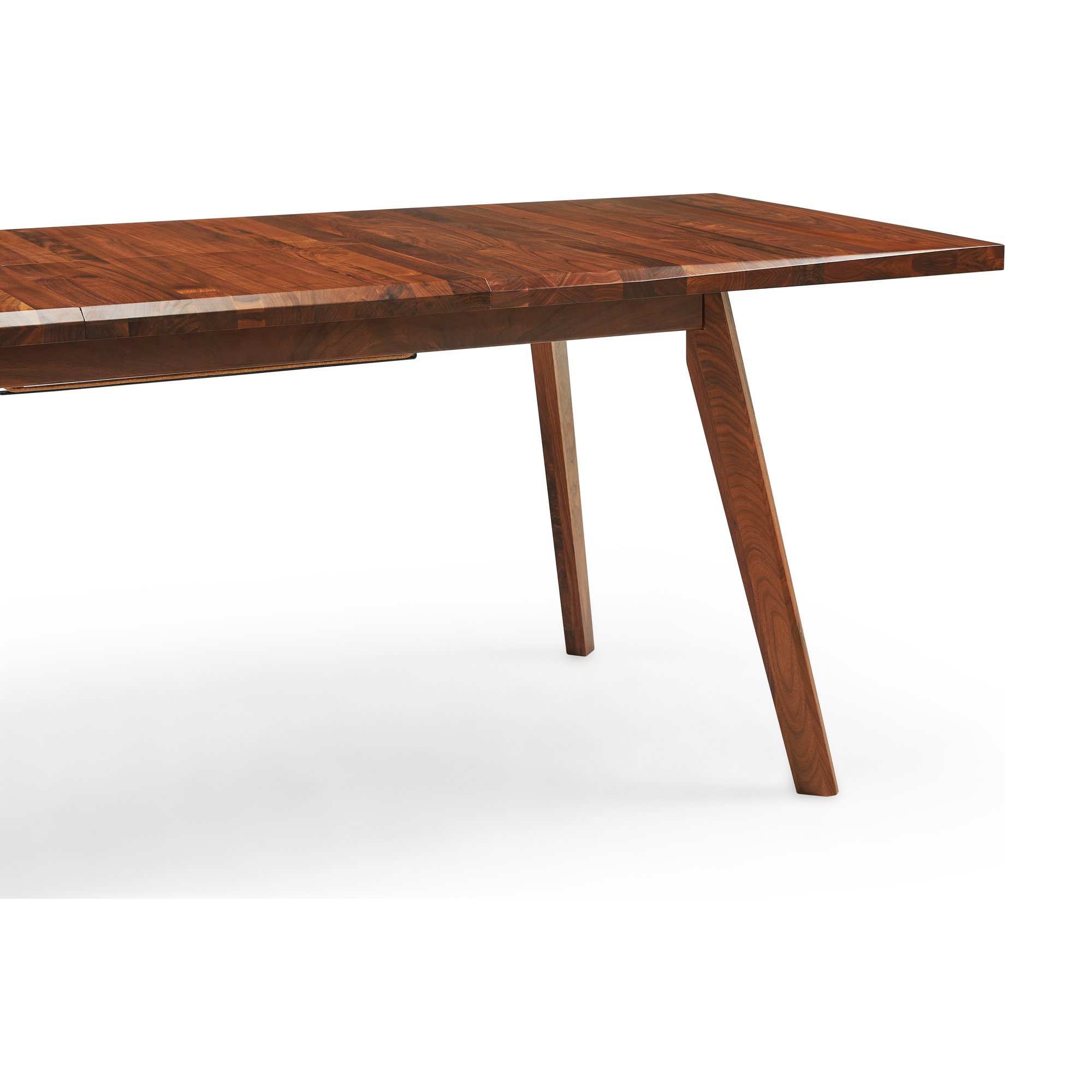 Mesa de Comedor Extensible Molino en Nogal Natural, 160-210cm - image 8