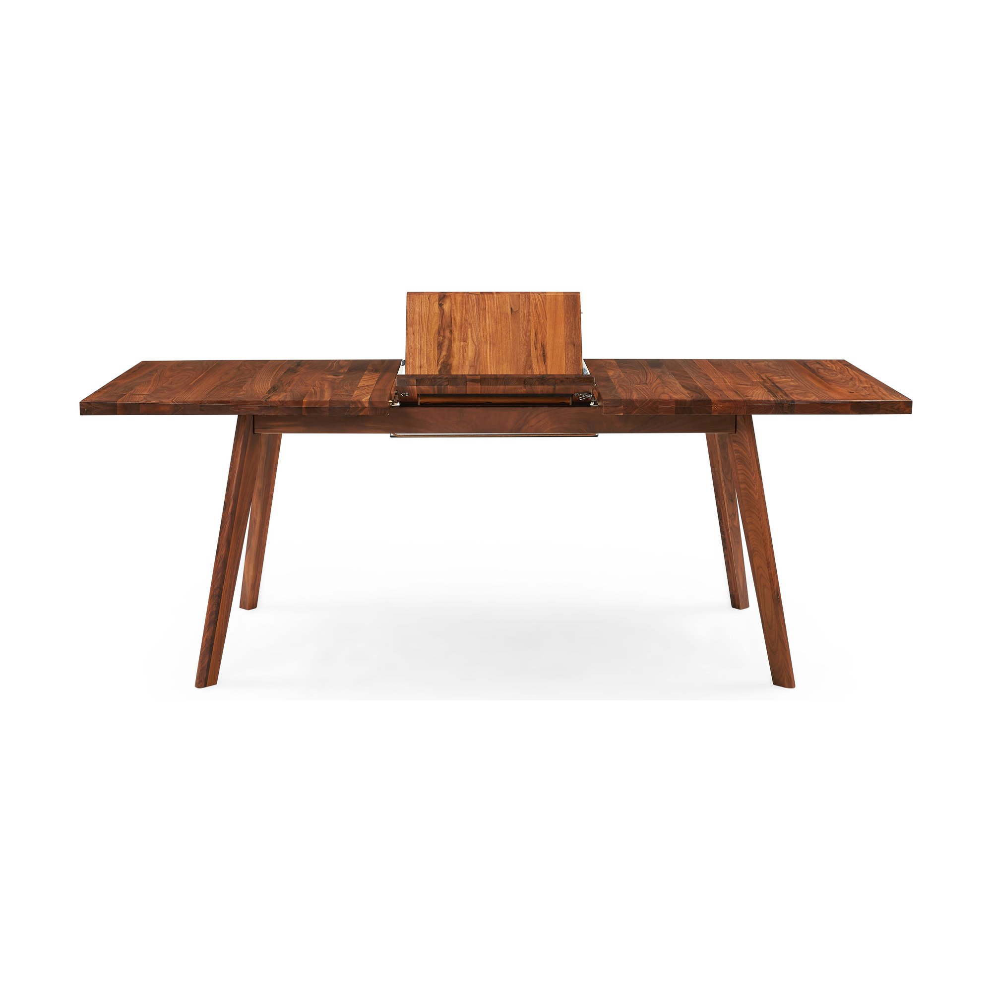 Mesa de Comedor Extensible Molino en Nogal Natural, 160-210cm - image 9