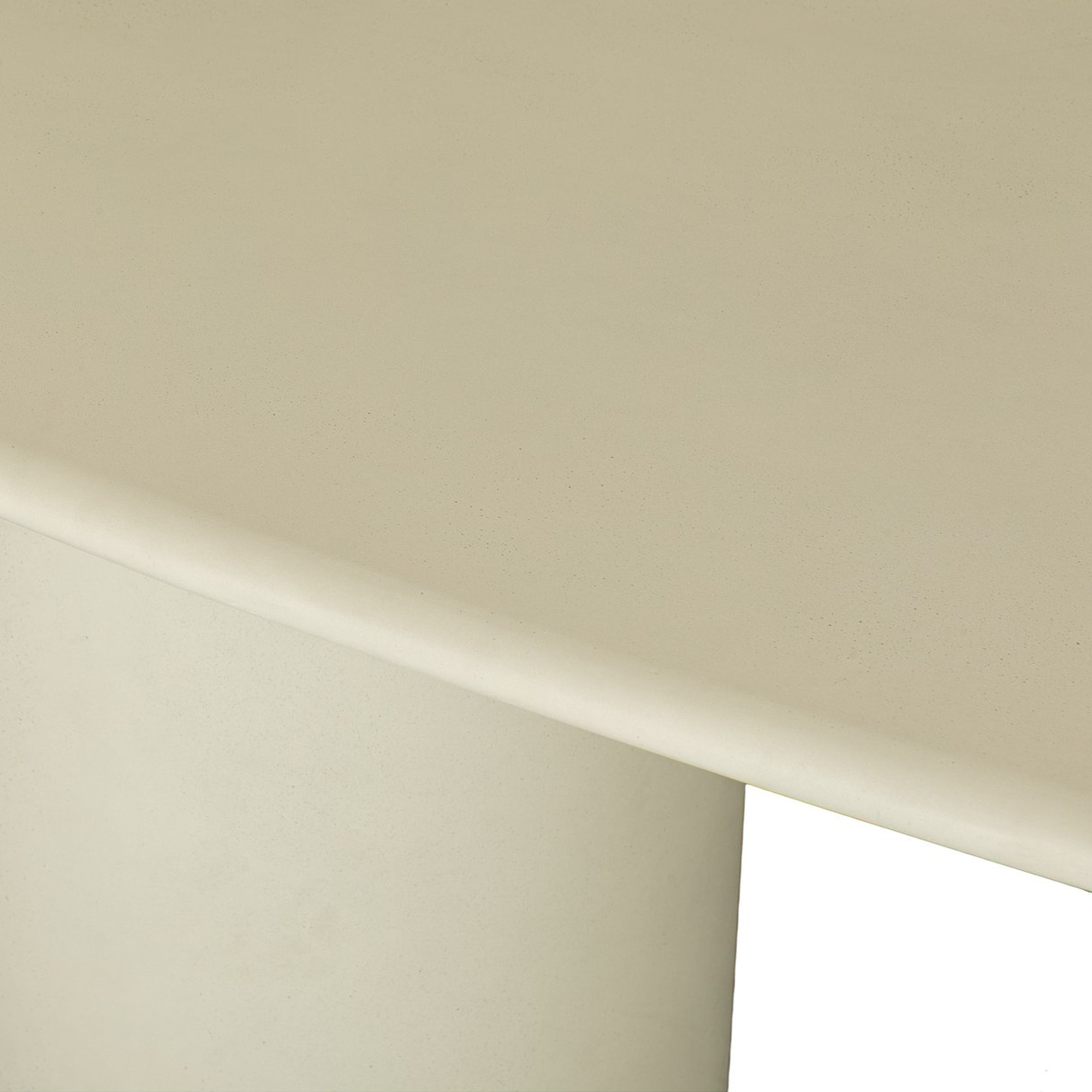 Mesa de Comedor Oblio en Fibrocemento Blanco Menta con Acabado Poroso, 200cm - image 4