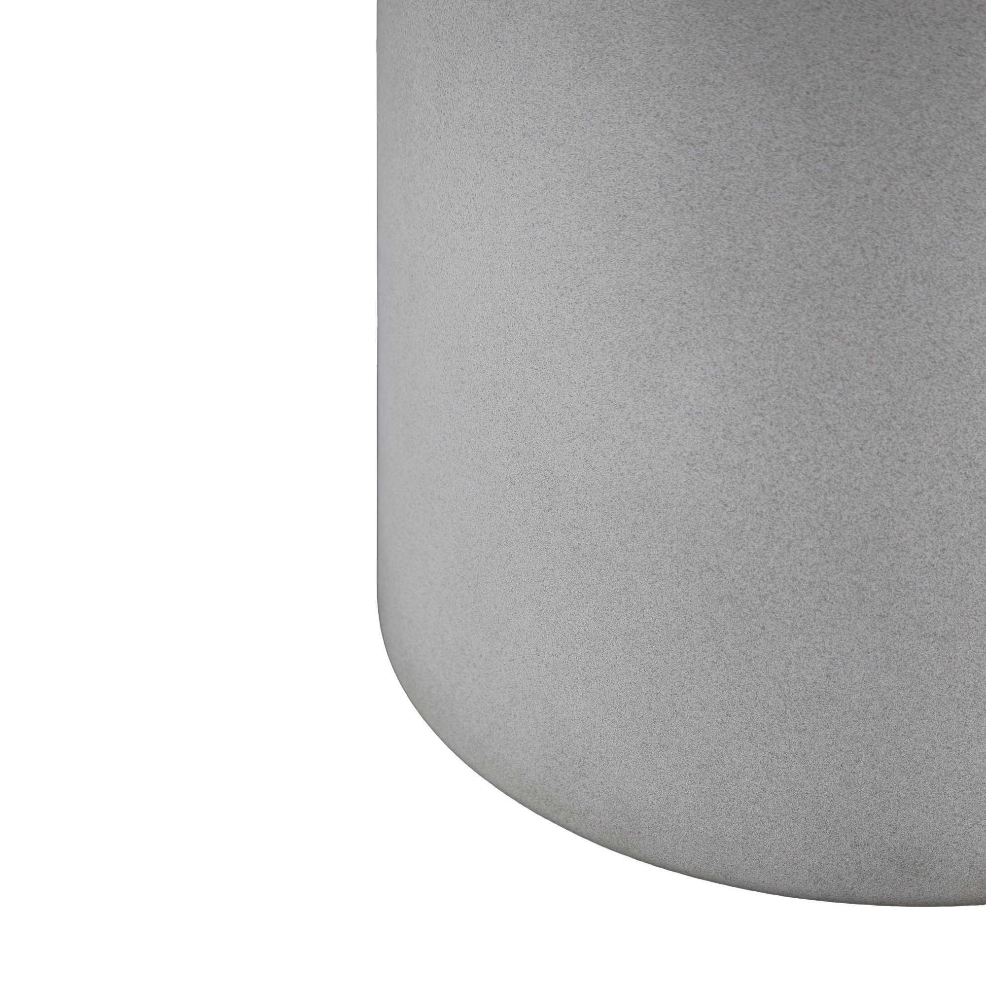 Solana Dining Table in White fiber cement with a Linen Finish, 150cm diameter - image 4