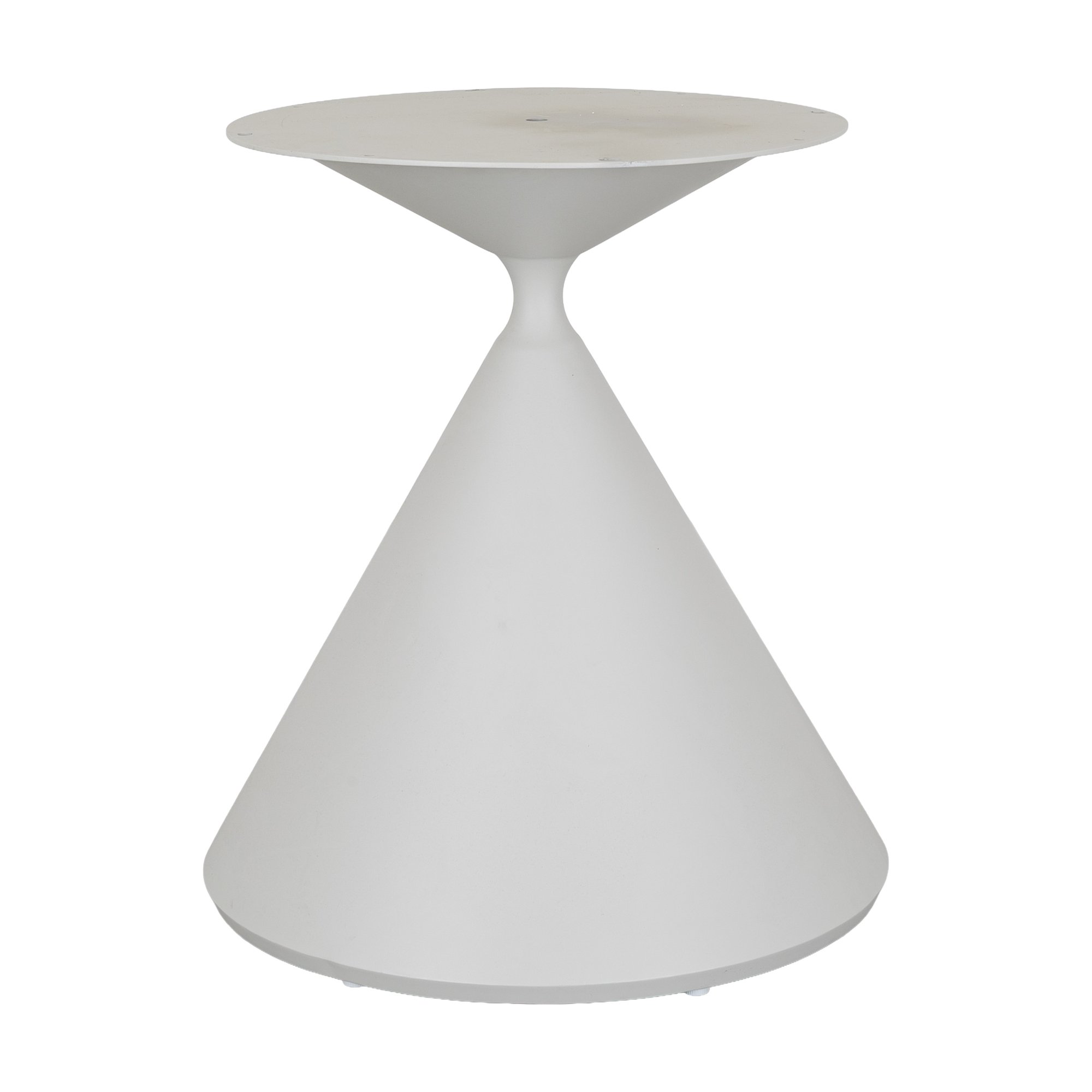 Base de Pedestal Trumpet en Aluminio Crema - image 1
