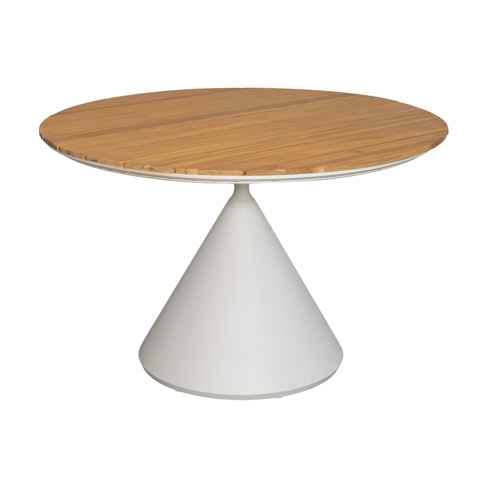 Cubierta de Mesa Trumpet Teak en Teca Natural, 120cm - image 2