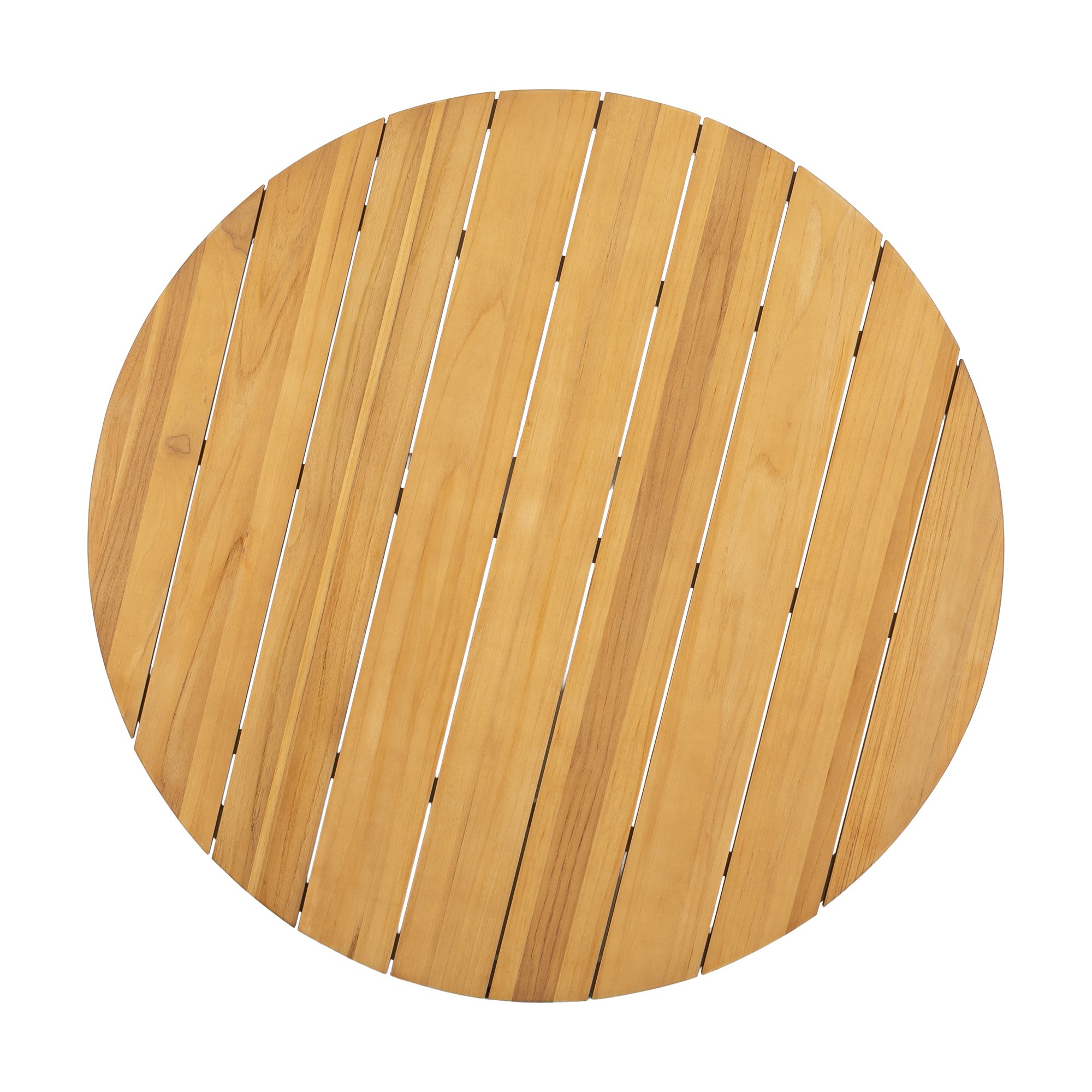 Cubierta de Mesa Trumpet Teak en Teca Natural, 120cm - image 3