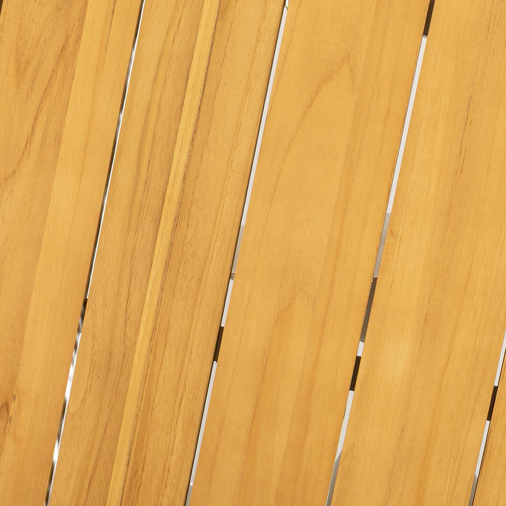 Cubierta de Mesa Trumpet Teak en Teca Natural, 120cm - image 4