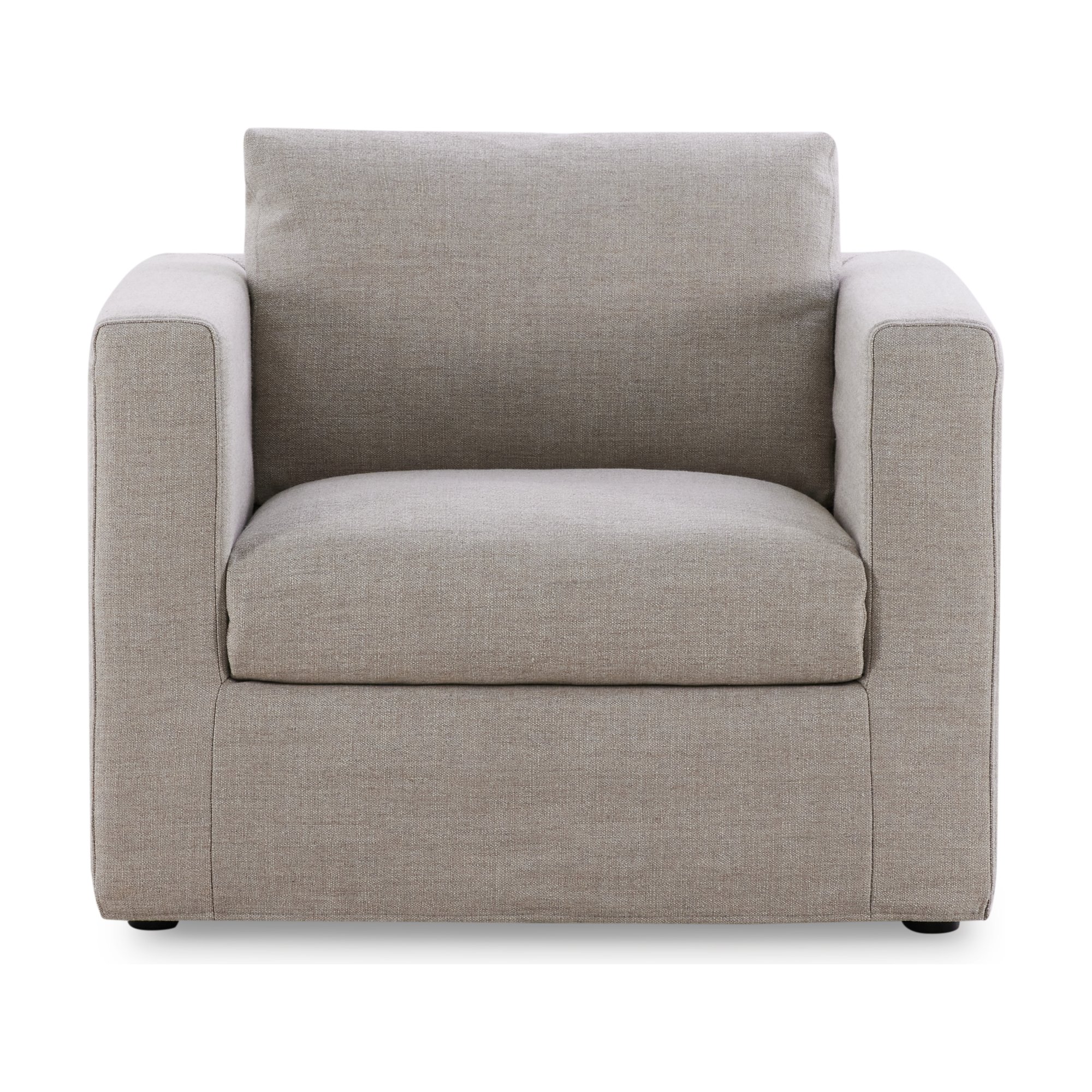 Sofá Breeze de 1 Plaza con Tela LOX Khaki - image 2