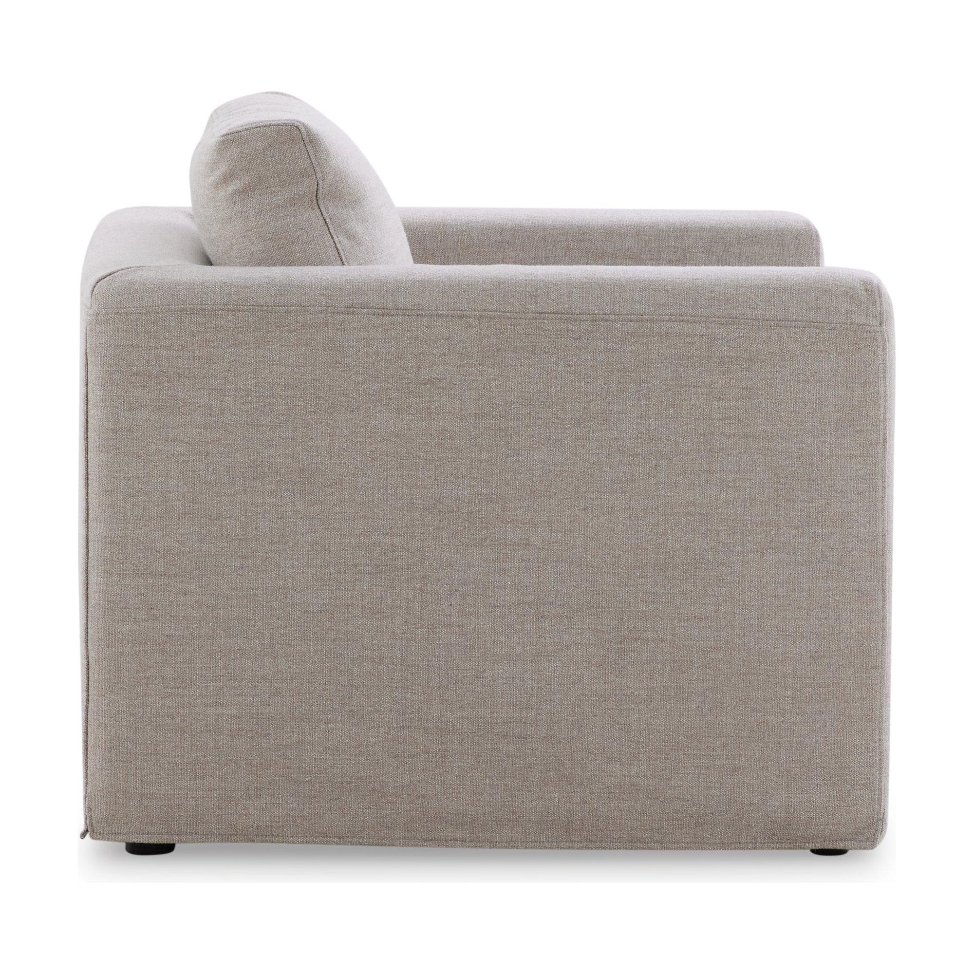 Sofá Breeze de 1 Plaza con Tela LOX Khaki - image 3