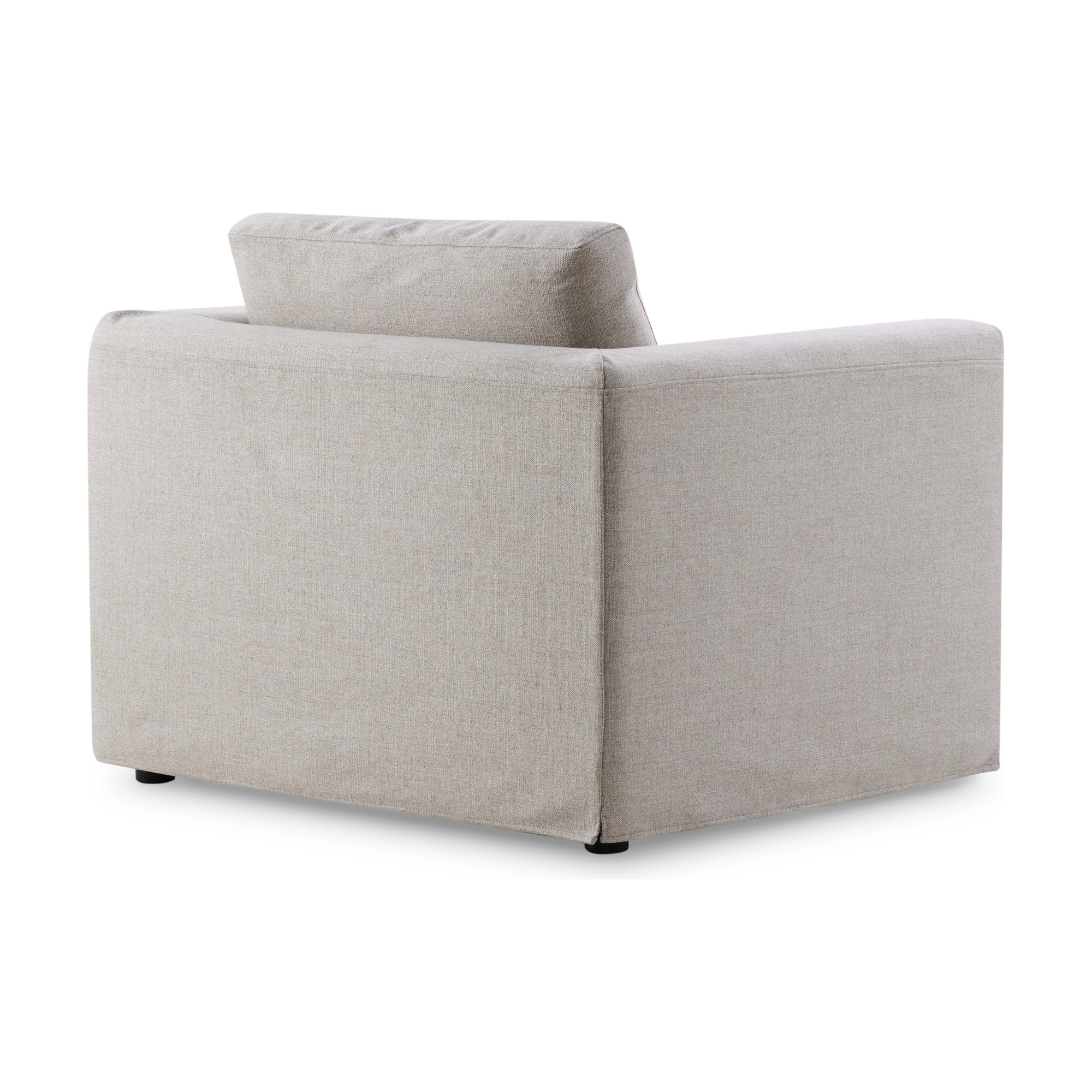 Sofá Breeze de 1 Plaza con Tela LOX Khaki - image 4