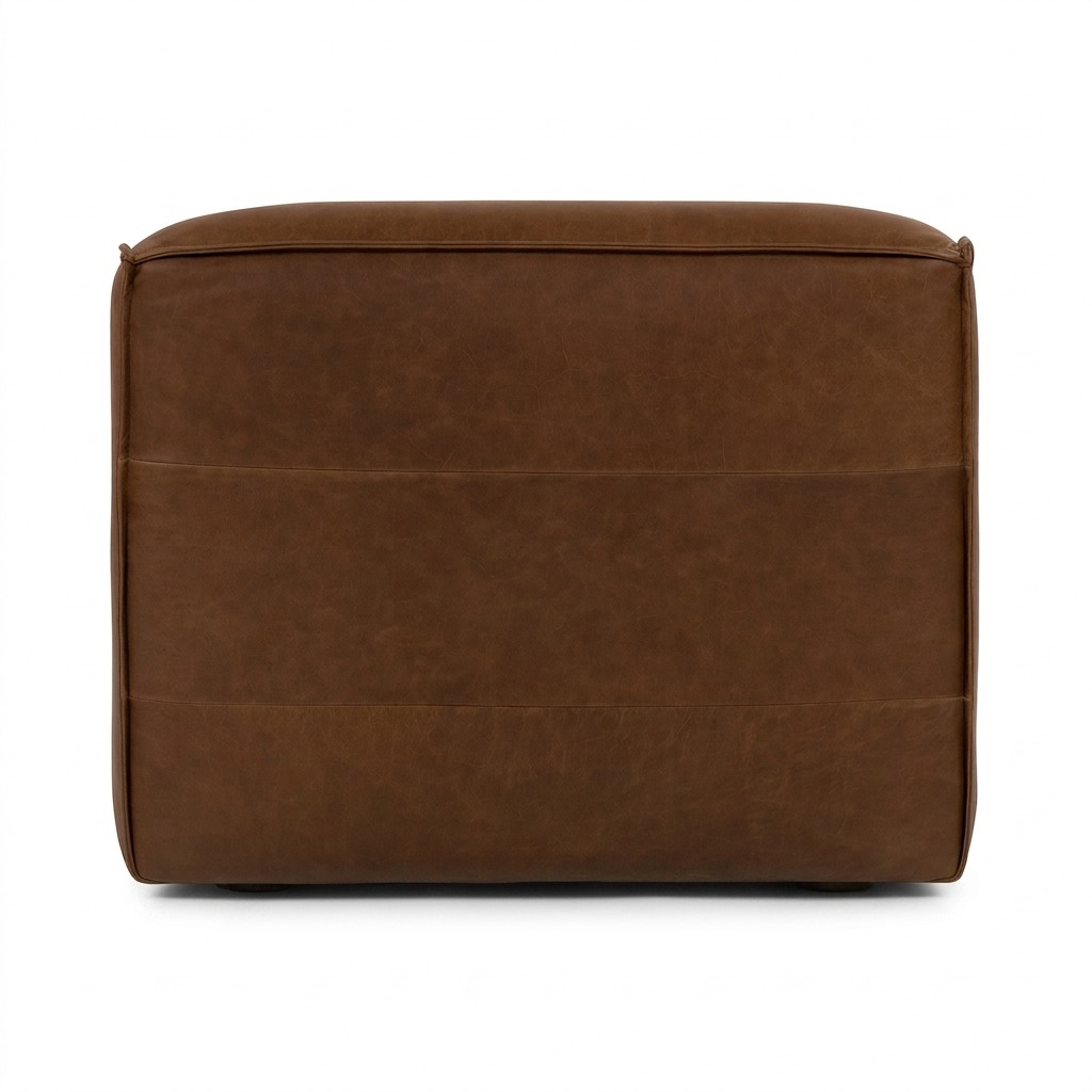 Crest Lounge Chair with Ostuni Pecan Leather - image 2