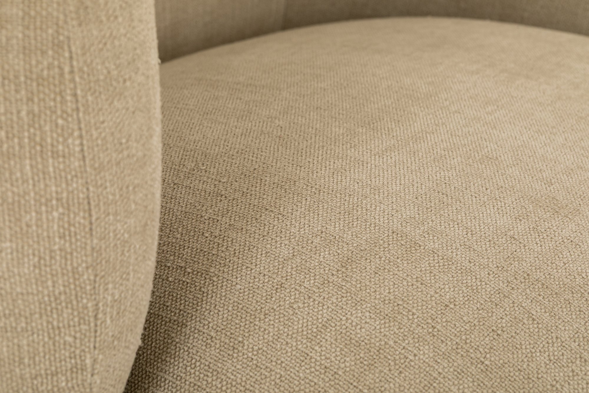Patricia Lounge Chair with Chenille Oat Fabric - image 4