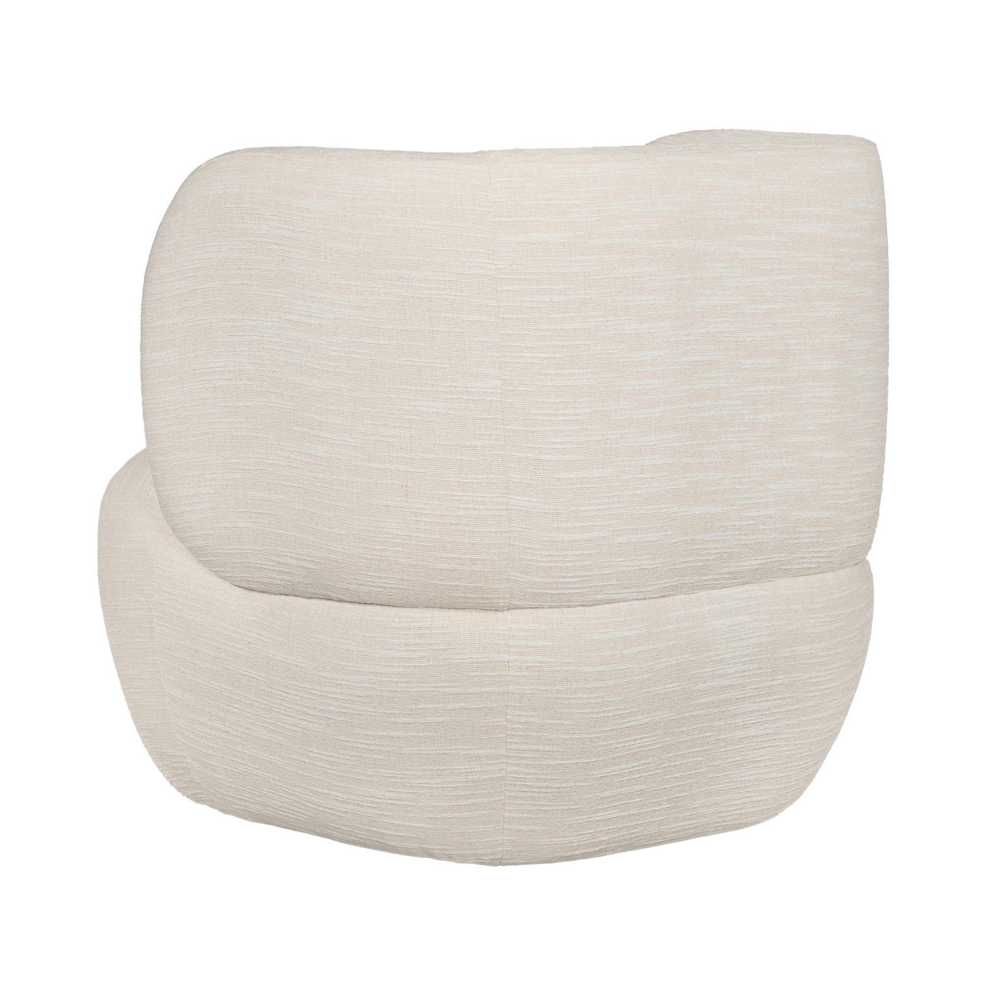Sillón Patricia con Tela Slub Cream - image 3