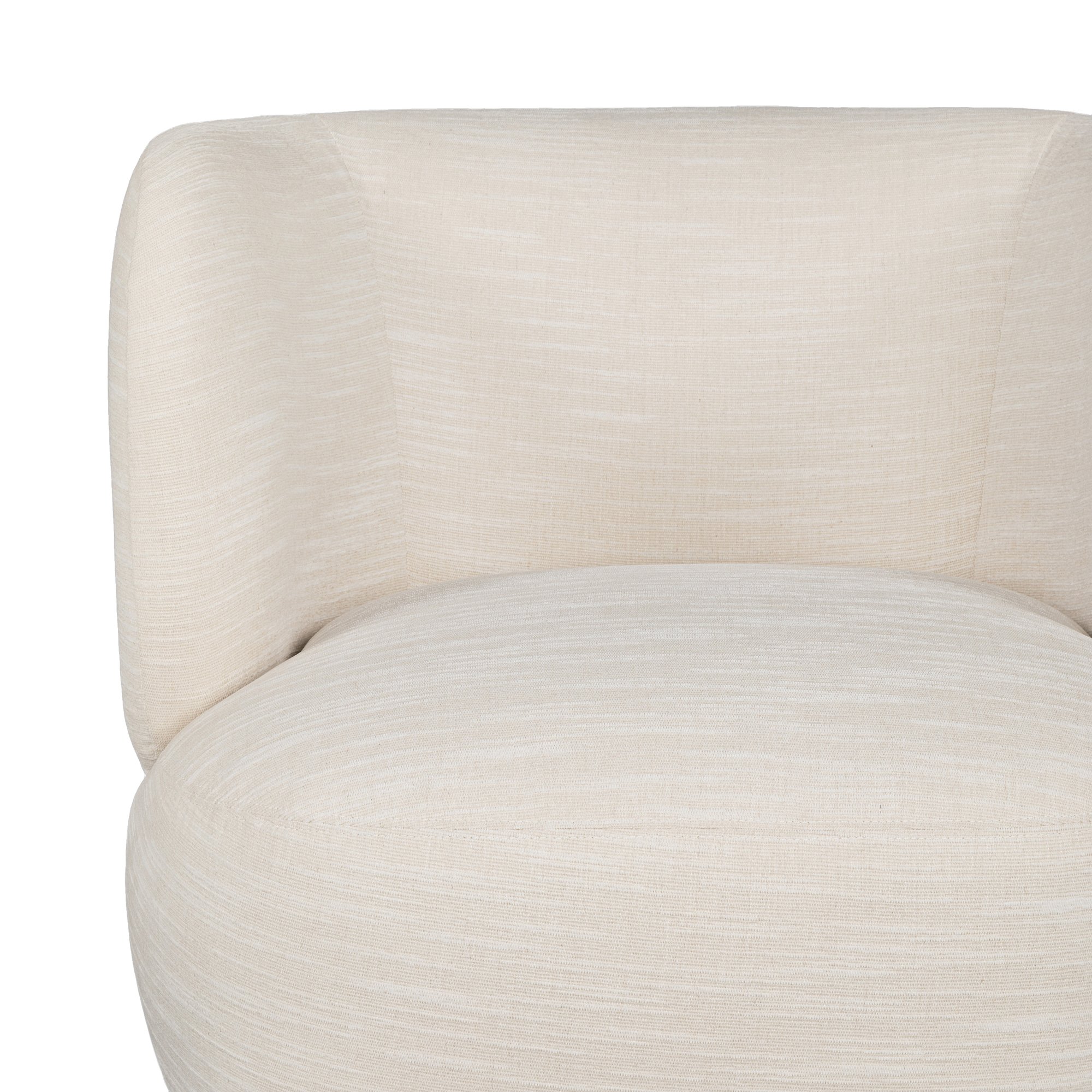 Sillón Patricia con Tela Slub Cream - image 4