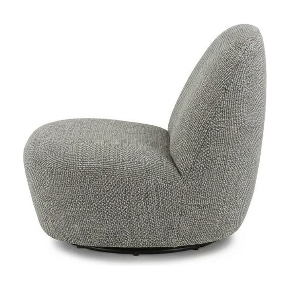 Rock Lounge Chair with ECO Gray Fabric - image 3