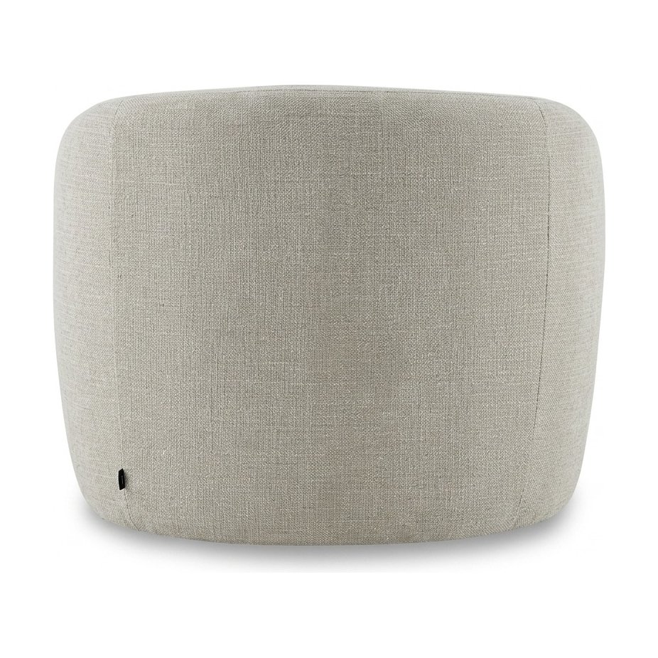 Scallop Lounge Chair with DXT Beige Fabric - image 4