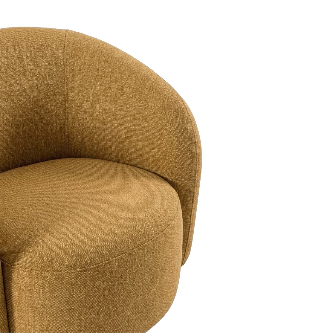 Sillón Scallop con Tela DXT Mustard - image 6