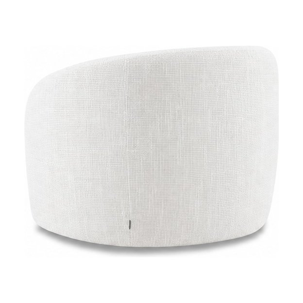 Scallop Lounge Chair with FLW Off White Fabric - image 5