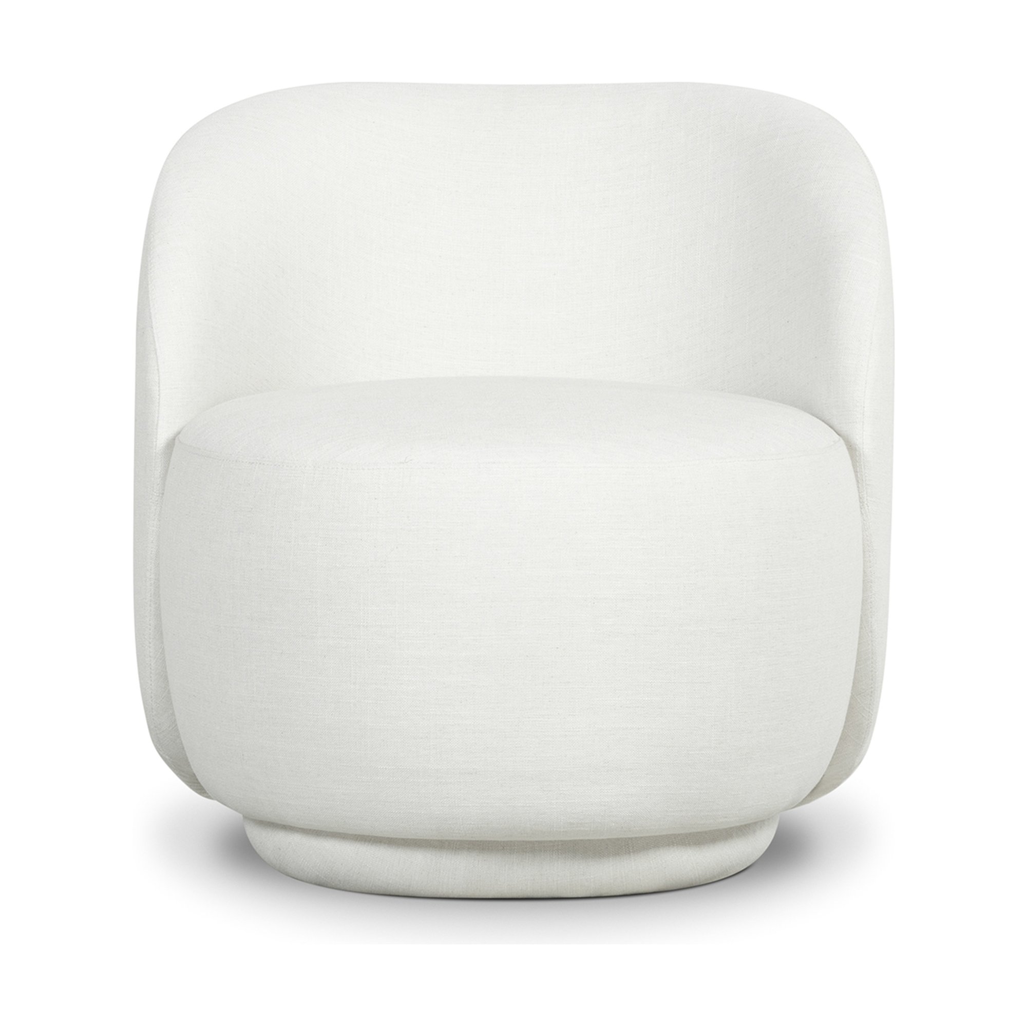 Shell 1 Seater Sofa with Diego Cream Fabric - image 2