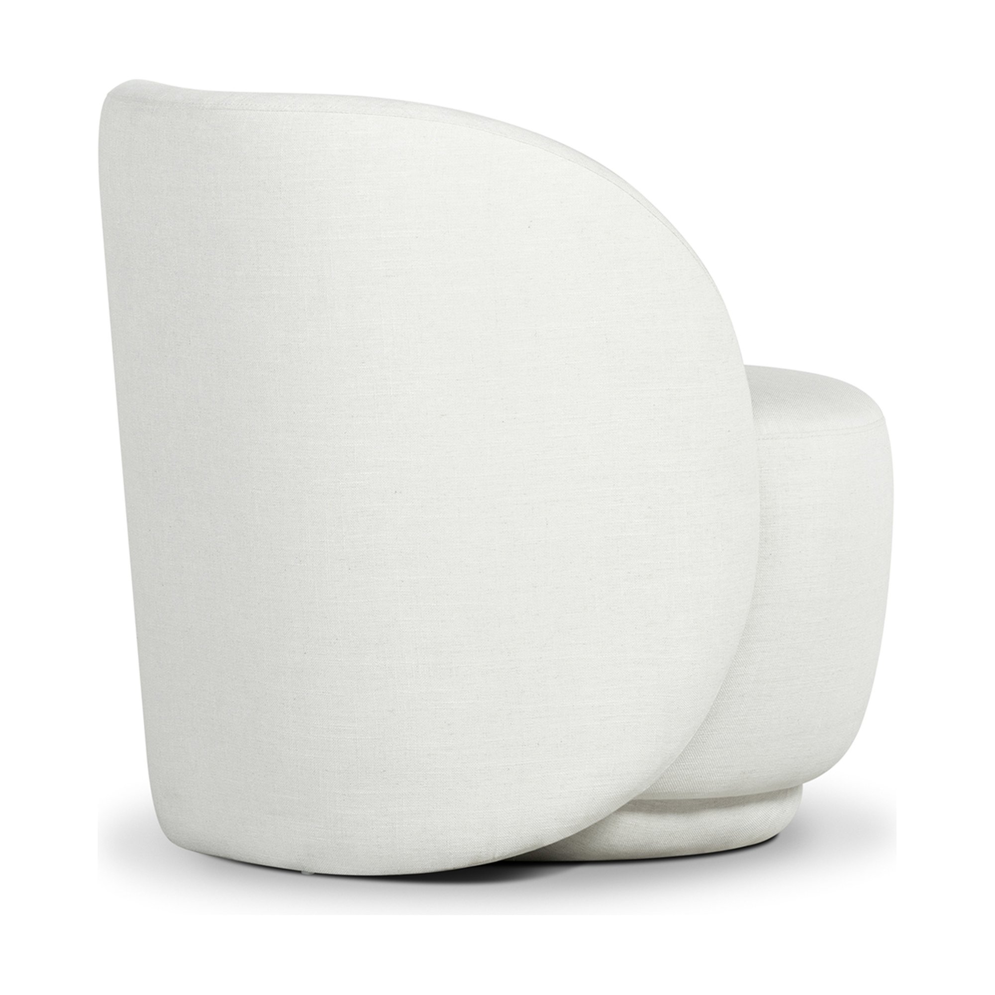 Shell 1 Seater Sofa with Diego Cream Fabric - image 3