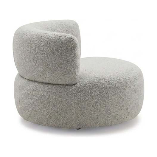 Twist Lounge Chair with DHA Off White Fabric - image 2