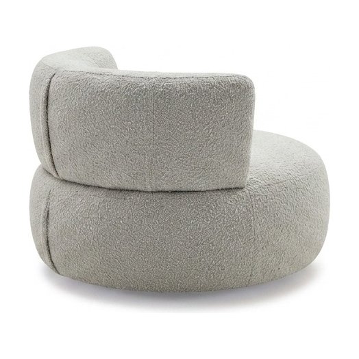 Twist Lounge Chair with DHA Off White Fabric - image 4