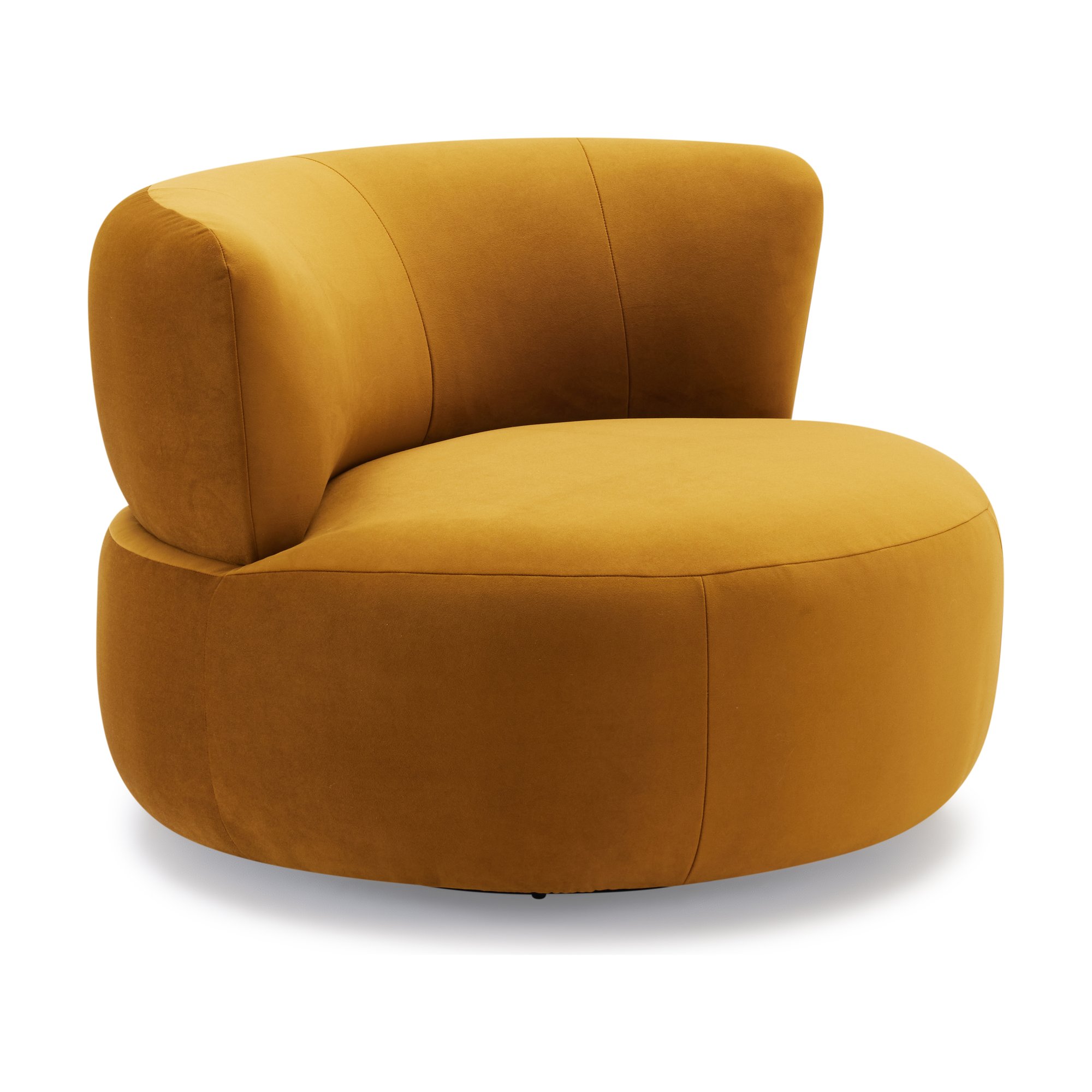 Twist Lounge Chair with FAD Bronze Fabric - image 2