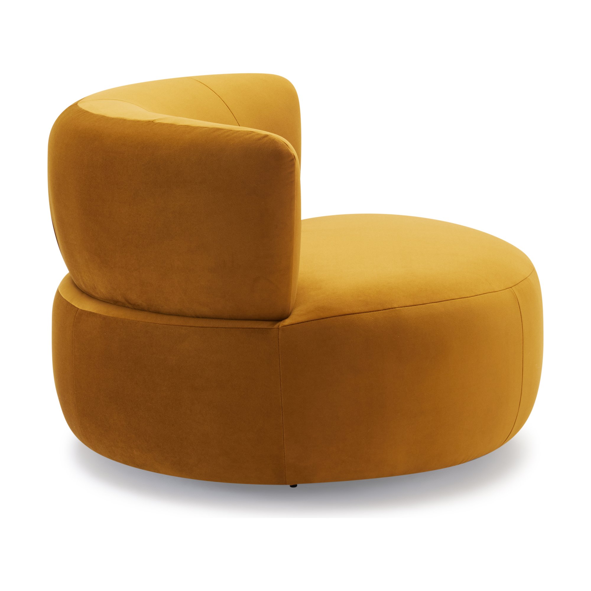 Twist Lounge Chair with FAD Bronze Fabric - image 4