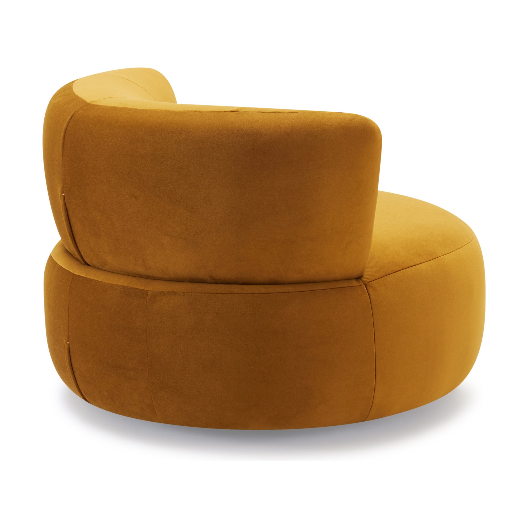 Twist Lounge Chair with FAD Bronze Fabric - image 5