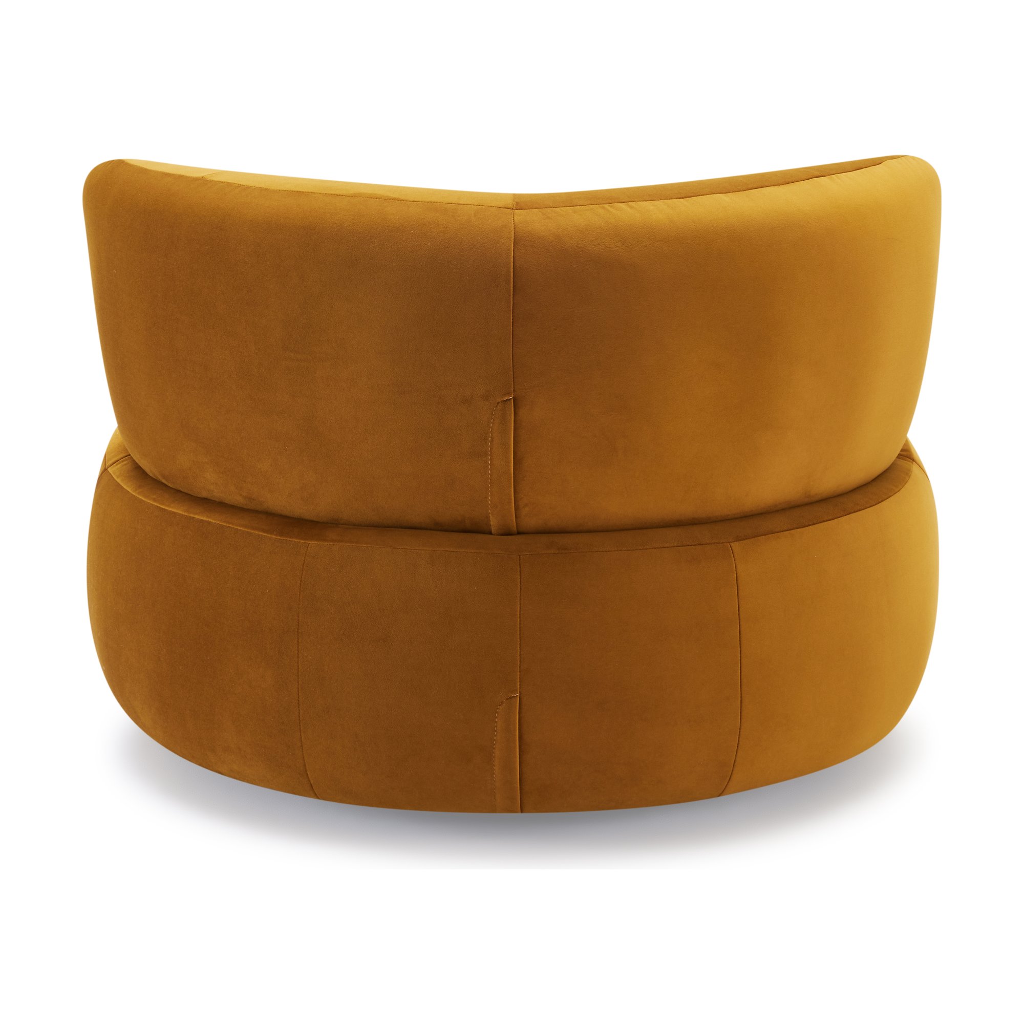 Twist Lounge Chair with FAD Bronze Fabric - image 6