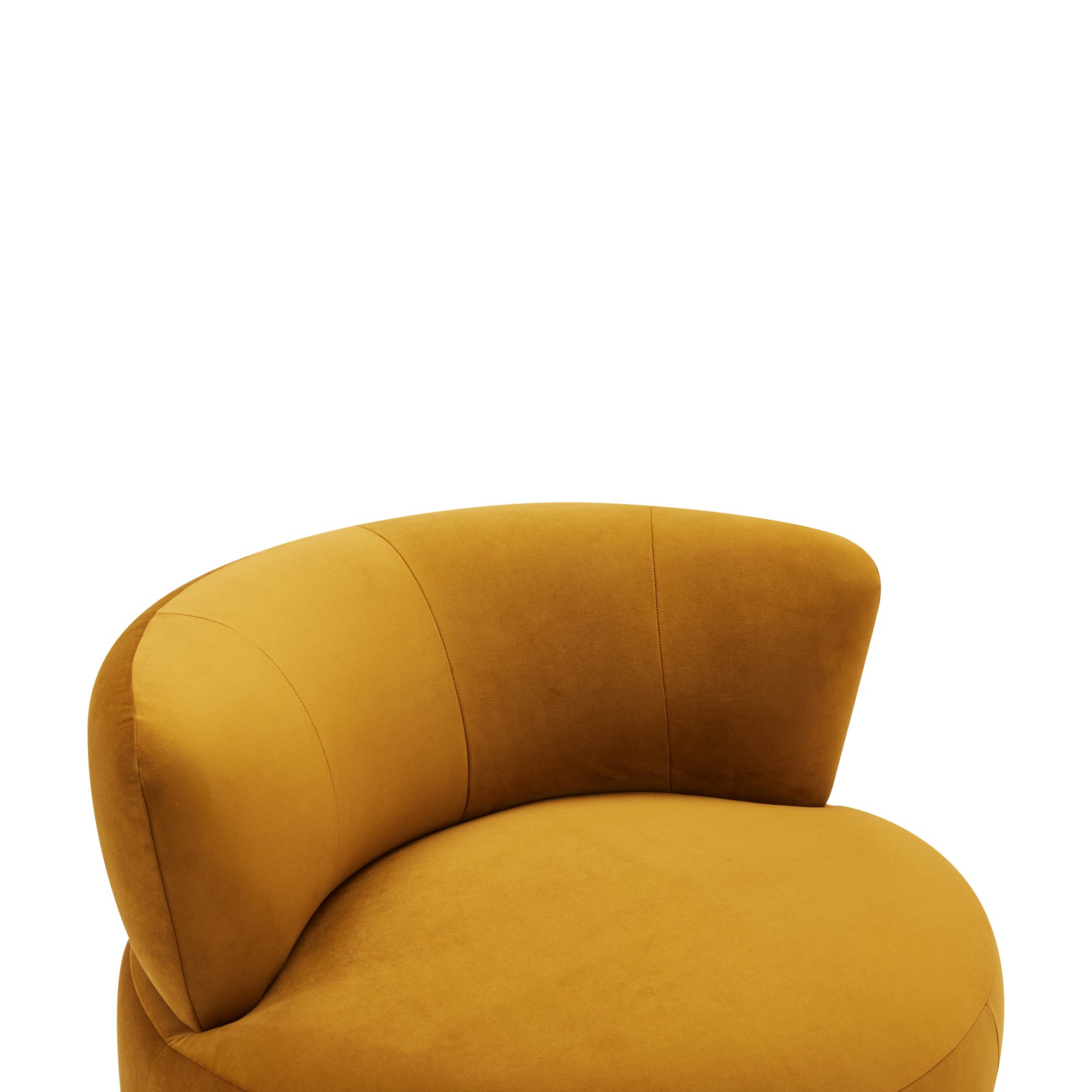 Twist Lounge Chair with FAD Bronze Fabric - image 8