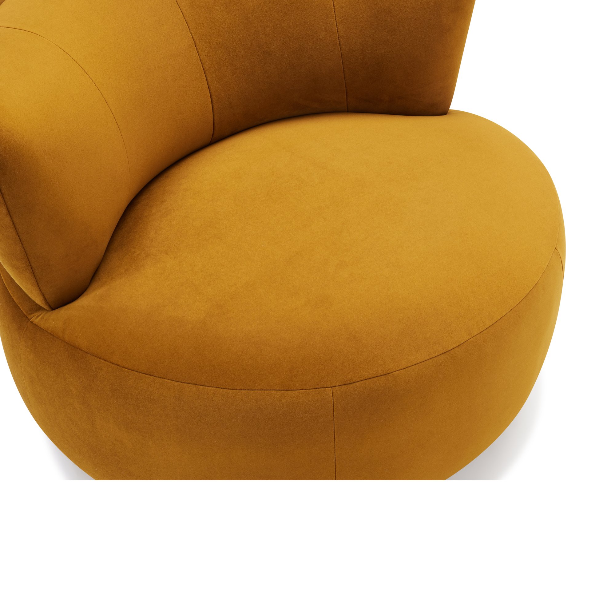 Twist Lounge Chair with FAD Bronze Fabric - image 9