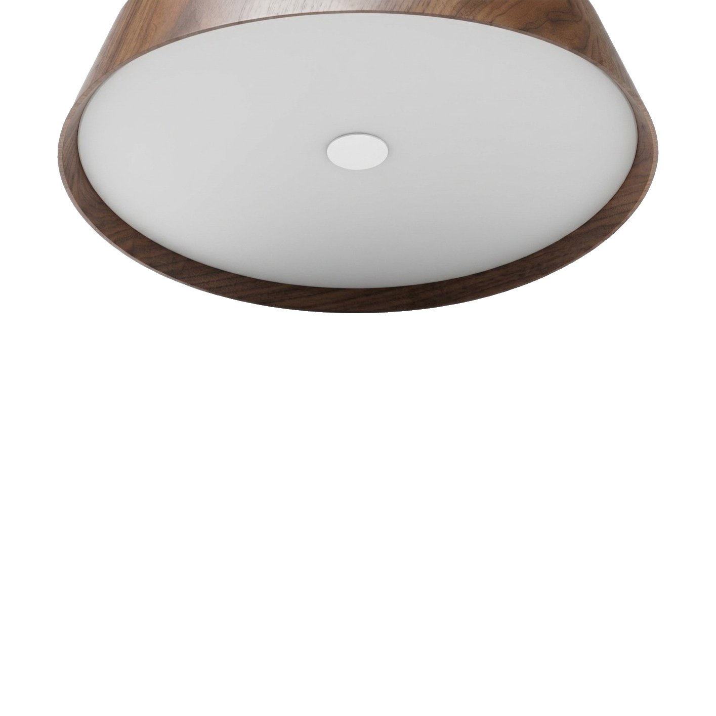 Kohn Ceiling Lamp in Dark Walnut Wood, 42cm - image 2