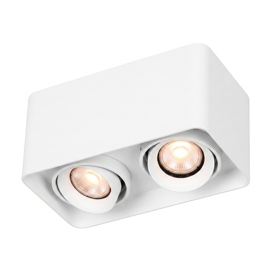 Lámpara de Techo Strom Dual en Aluminio Blanco - image 1