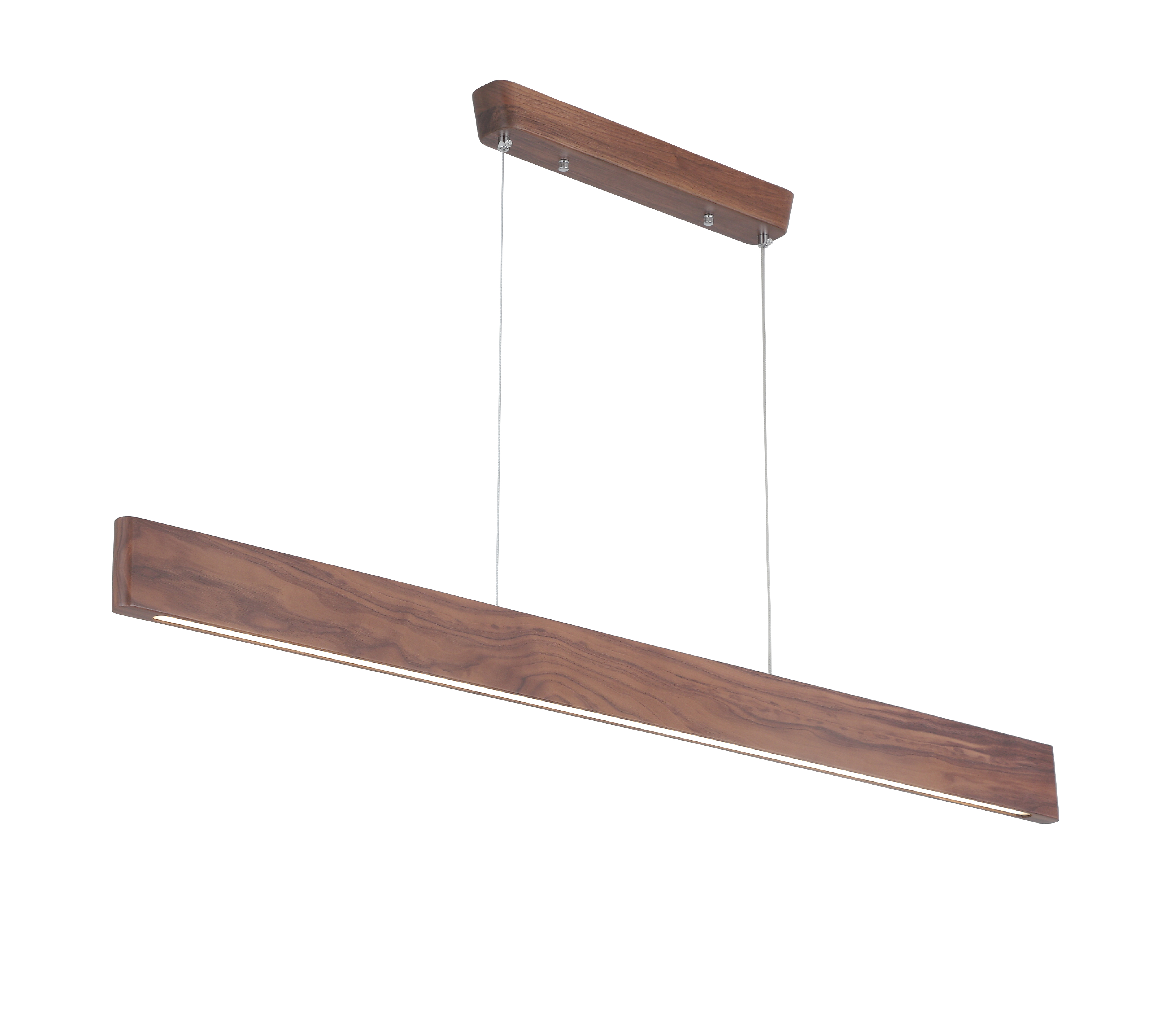 Baran Hanging Lamp in Walnut Wood - image 2