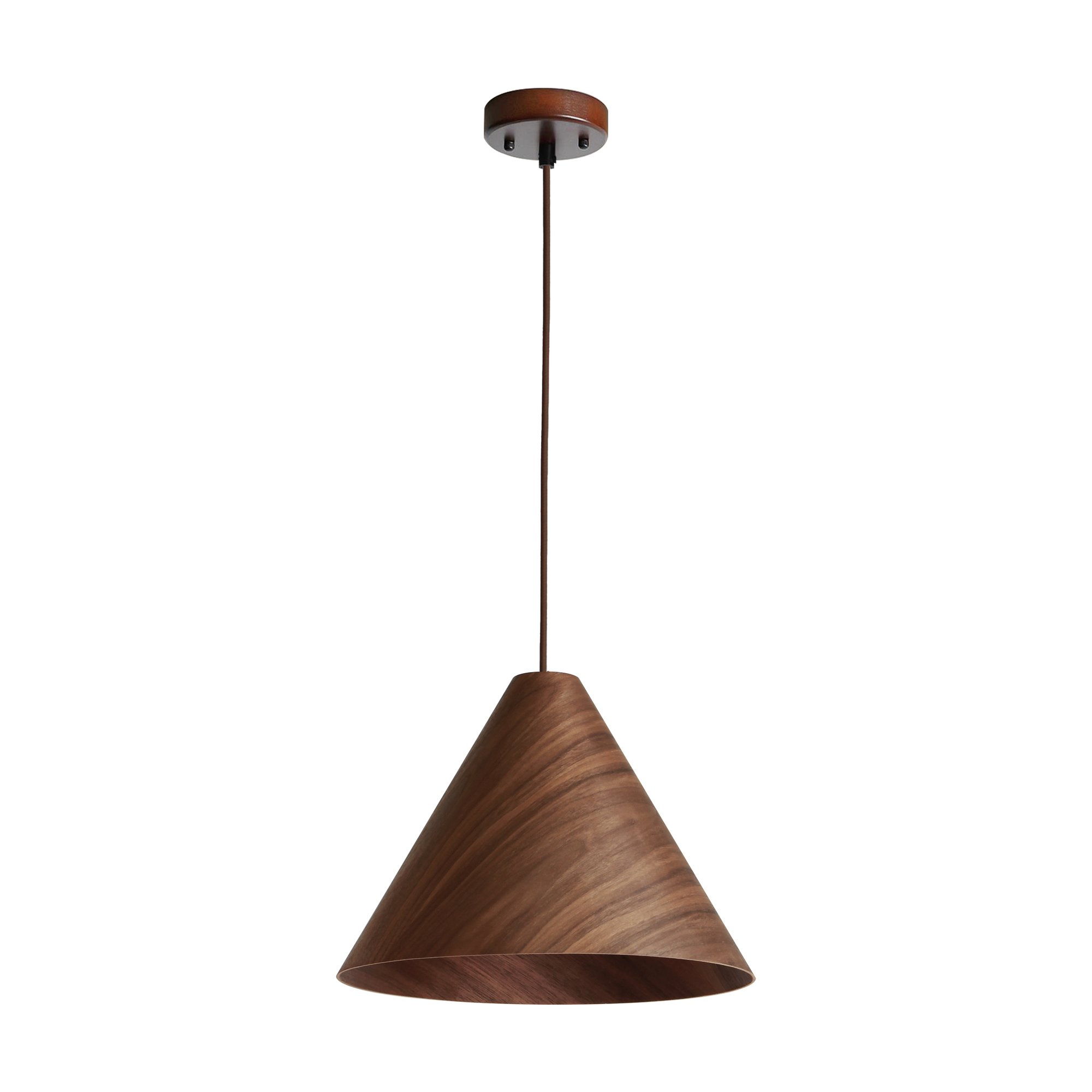 Mori Kartio Hanging Lamp in Walnut Wood, 25cm - image 1