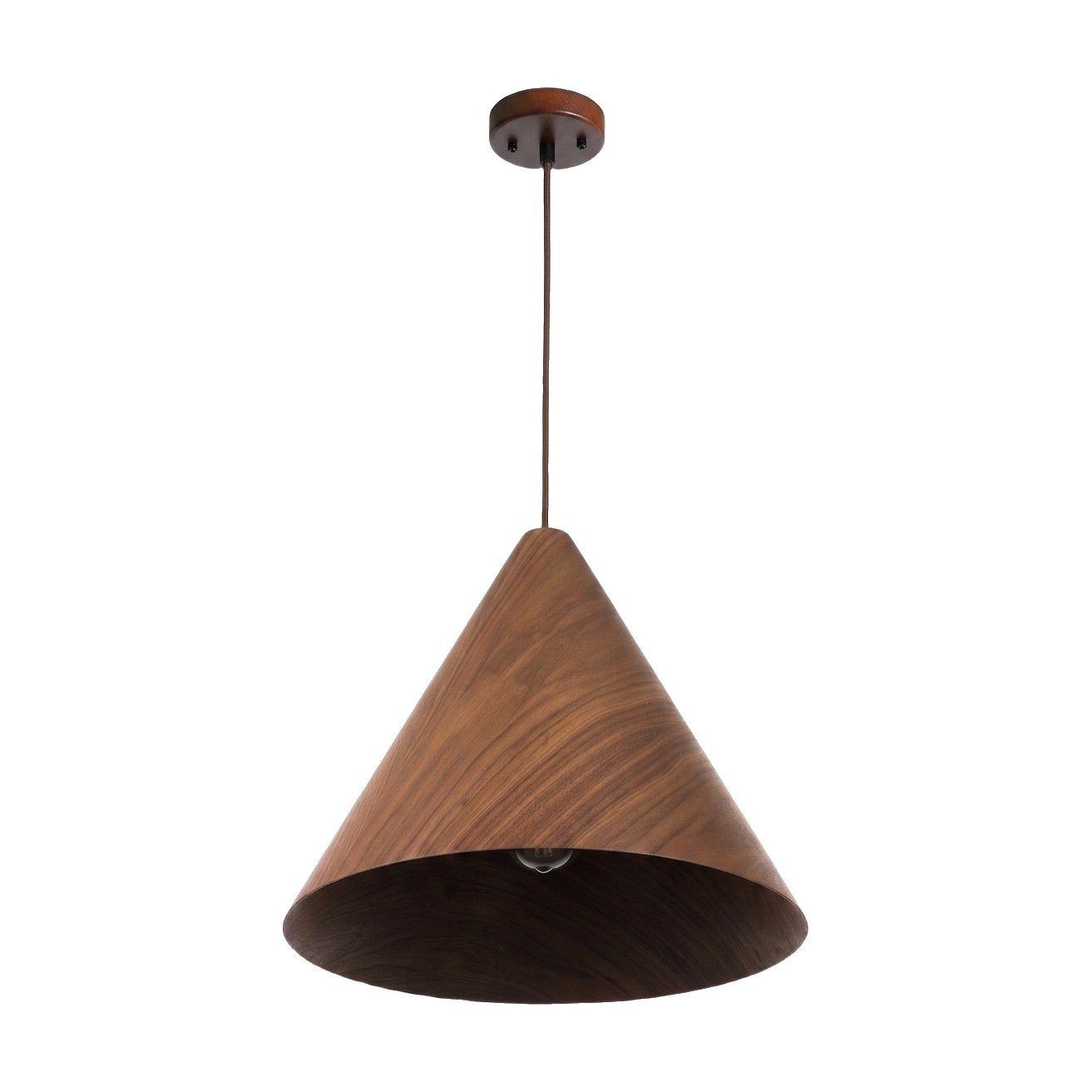 Lámpara Colgante Mori Kartio en Nogal, 45cm - image 3