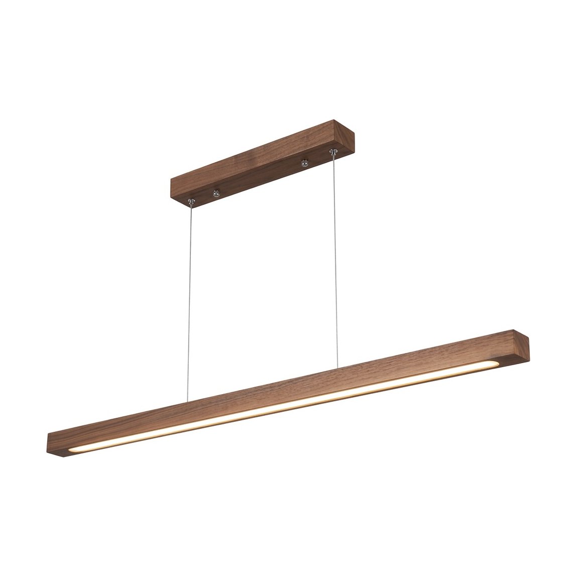 Lámpara Colgante Bara en Nogal, 150cm - image 4