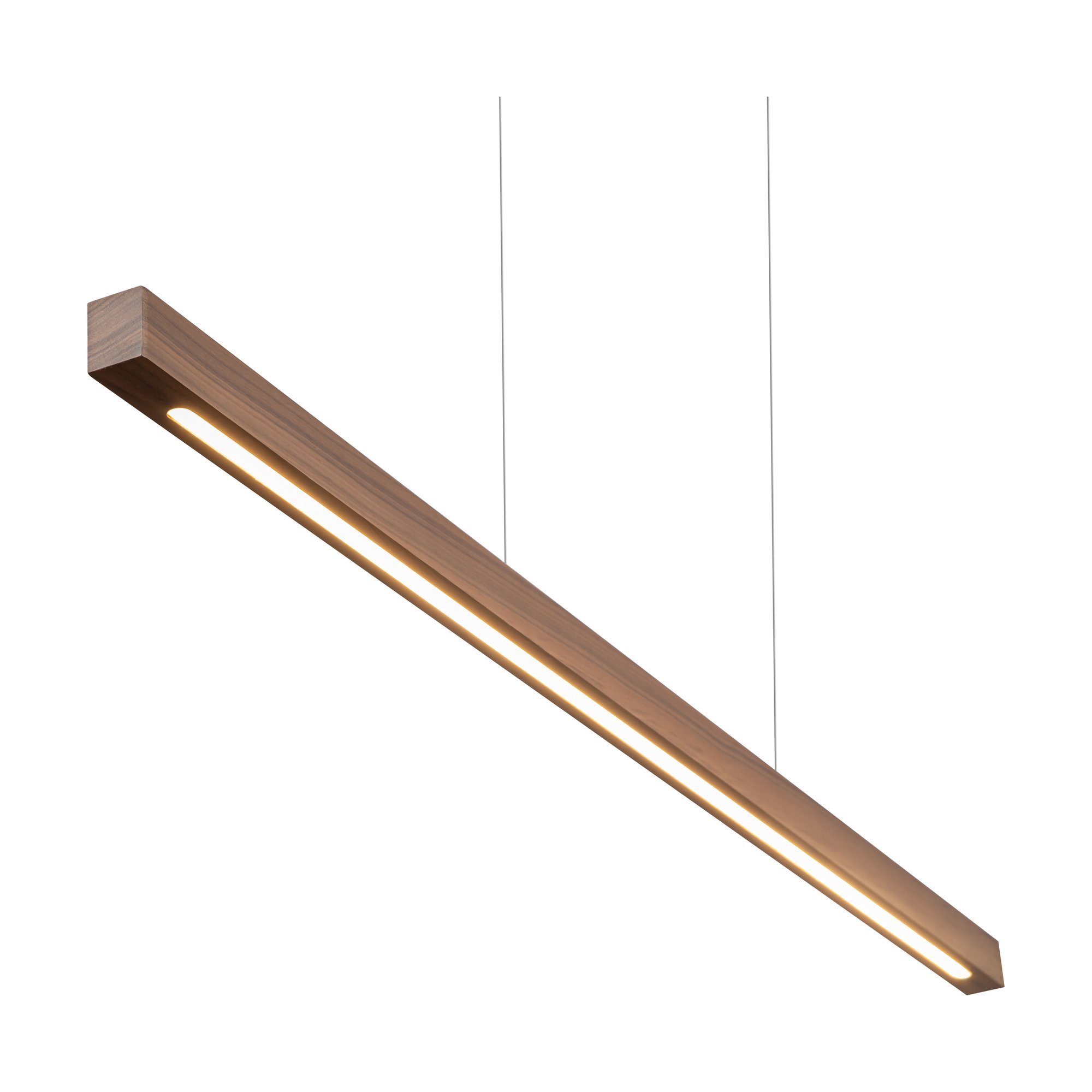 Lámpara Colgante Bara en Nogal, 150cm - image 5