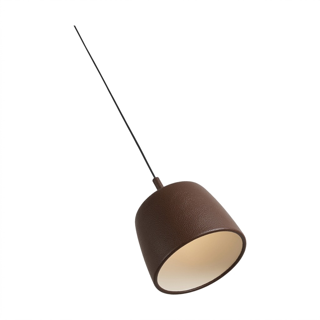 Lámpara Colgante Vertigo 3 en Marrón Aluminium - image 2