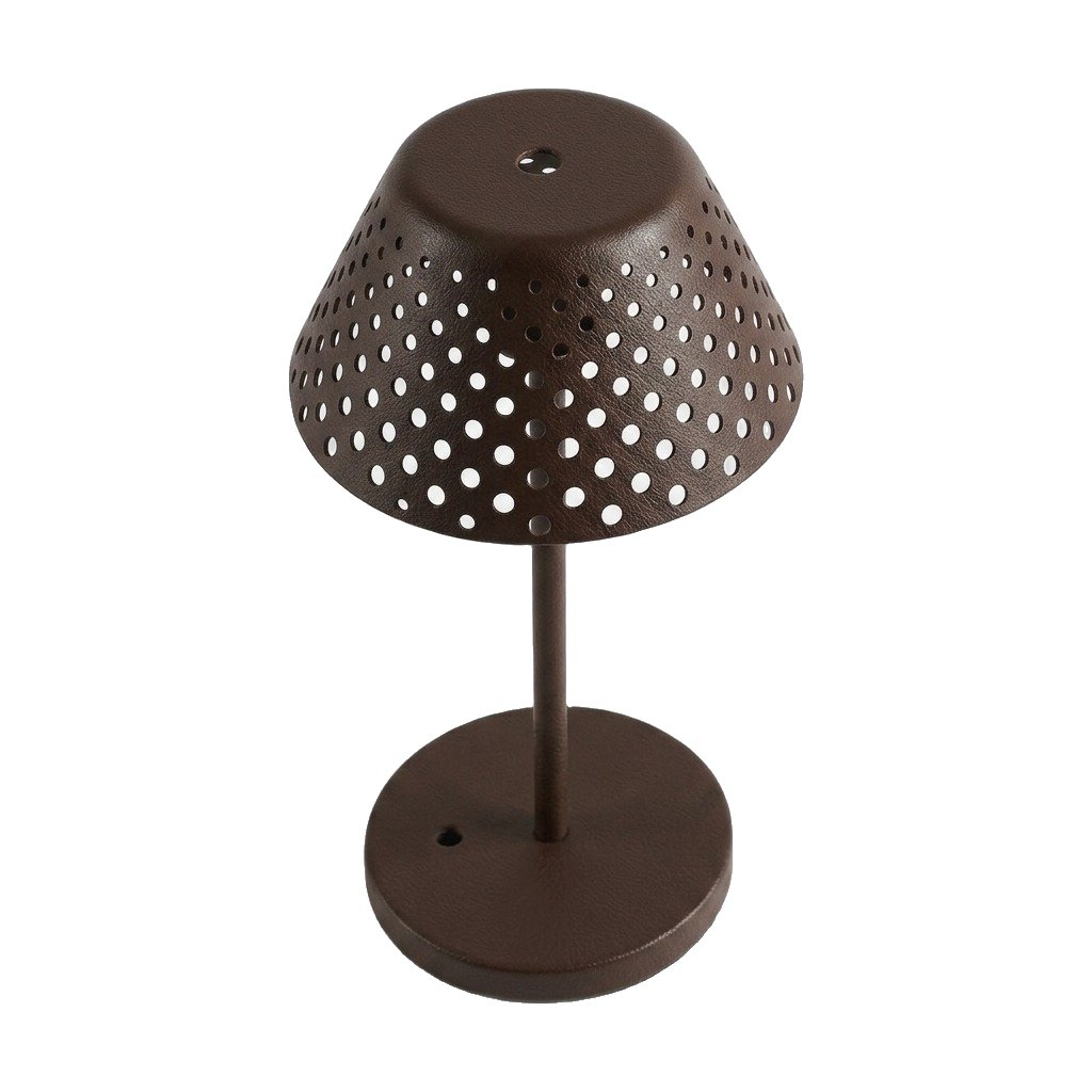 Lámpara de Mesa Petrol en Marrón Aluminium - image 1