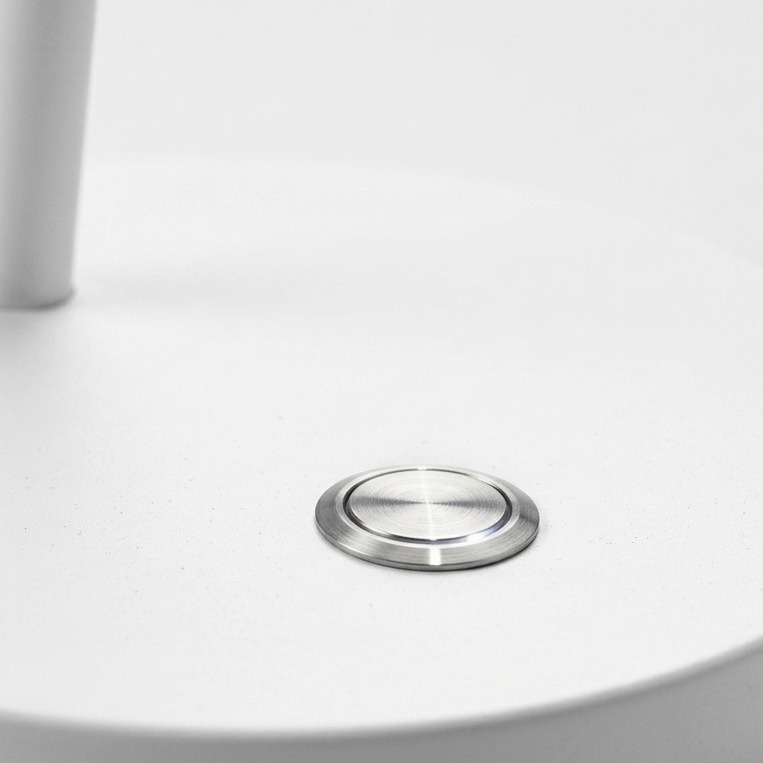 Lámpara de Mesa Slik en Aluminio Blanco - image 3