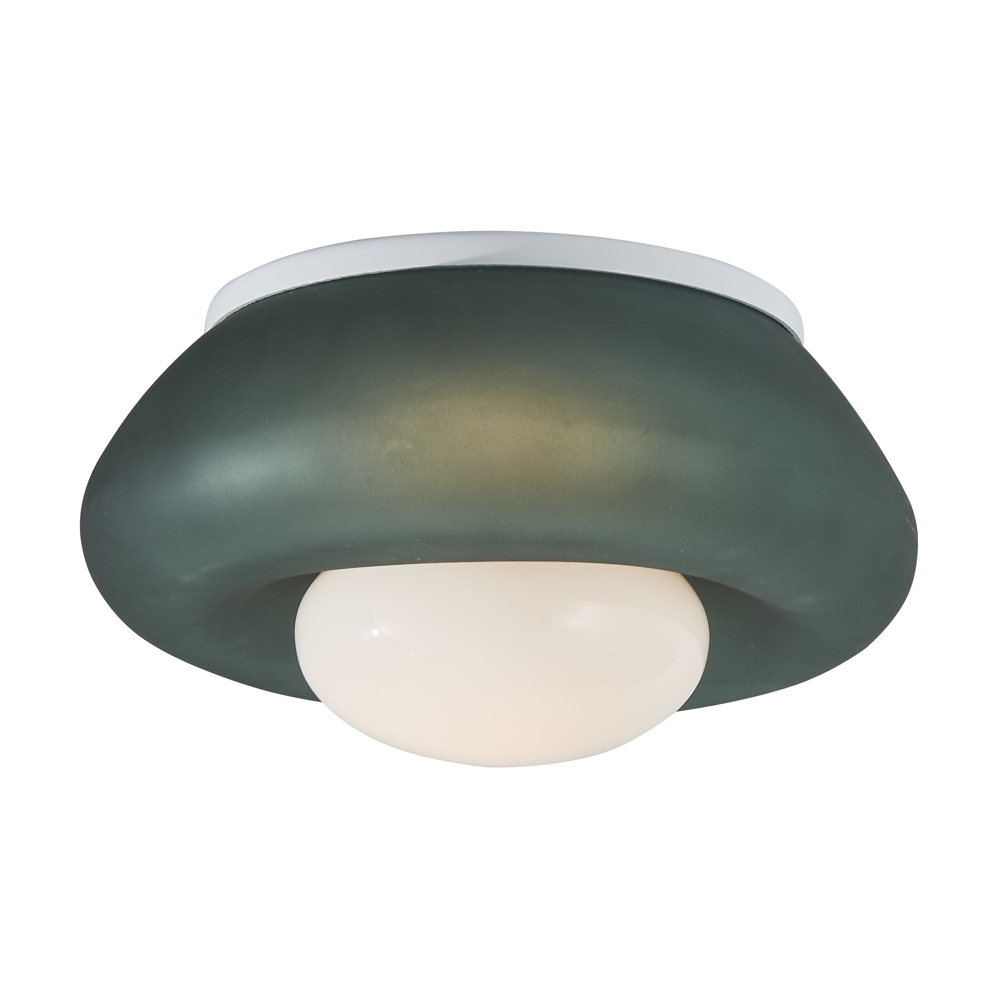 Strandglas Parla Wall Lamp in Frosted Green Glass in 40cm - image 2