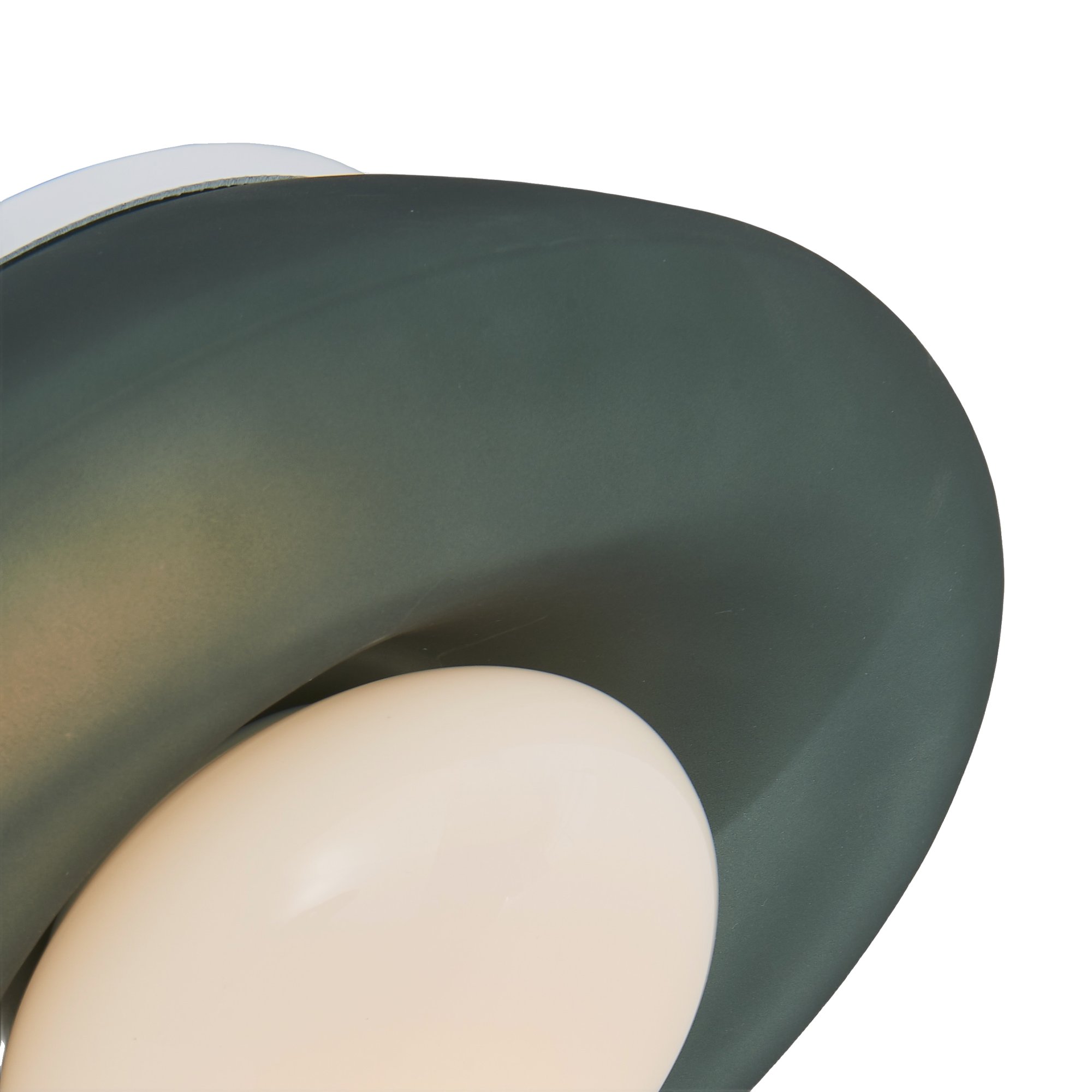 Strandglas Parla Wall Lamp in Frosted Green Glass in 40cm - image 3