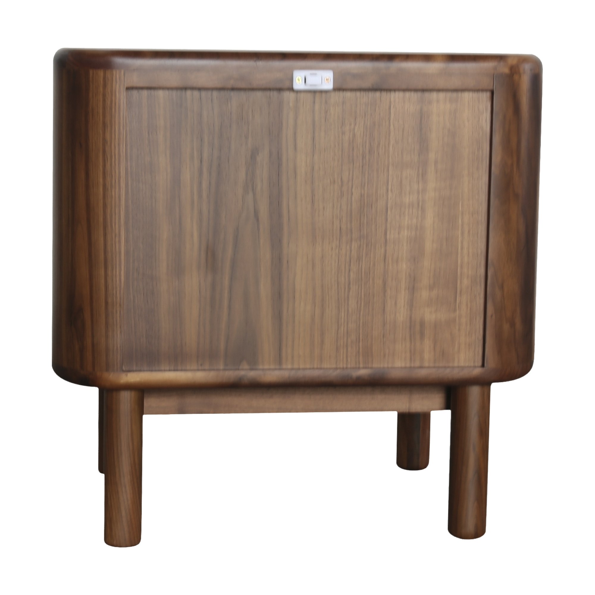 Froda Bedside Cabinet with Natural Walnut Frame and Natural Walnut Veneer Body - image 6