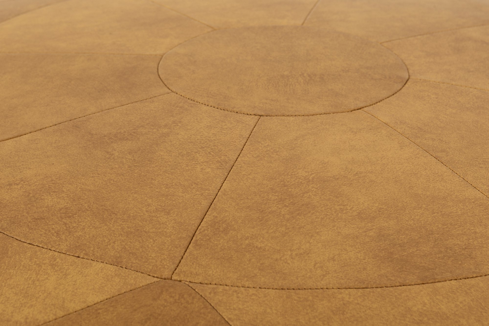 Otomana Compass con Cuero Courier Tan - image 4