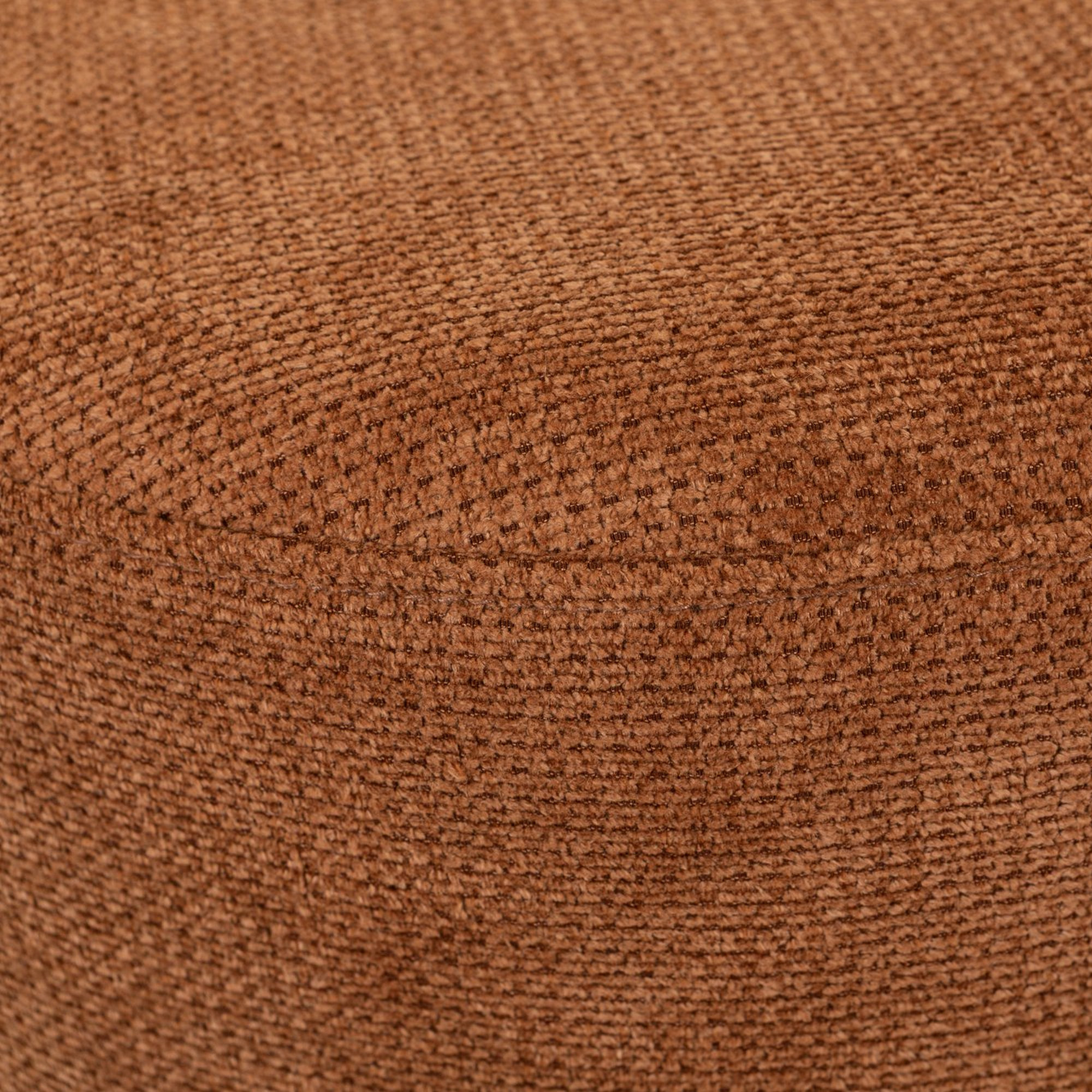 May Ottoman with DIP Terracotta Red Fabric - image 2