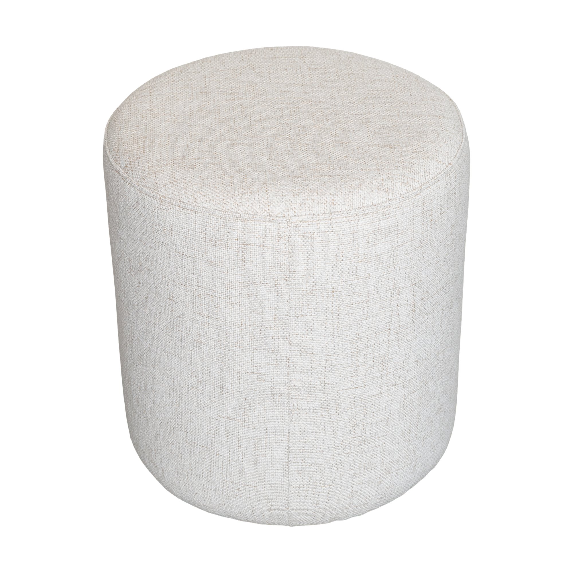 May Ottoman with HIM Beige Fabric - image 1