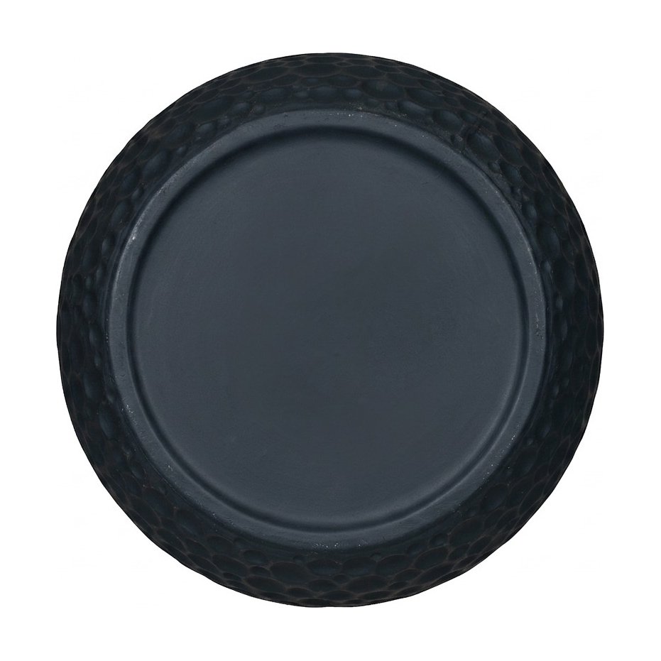 Maceta de Fibrocemento Ligero con Forma de Gota en Negro, tamaño 45x55cm - image 2