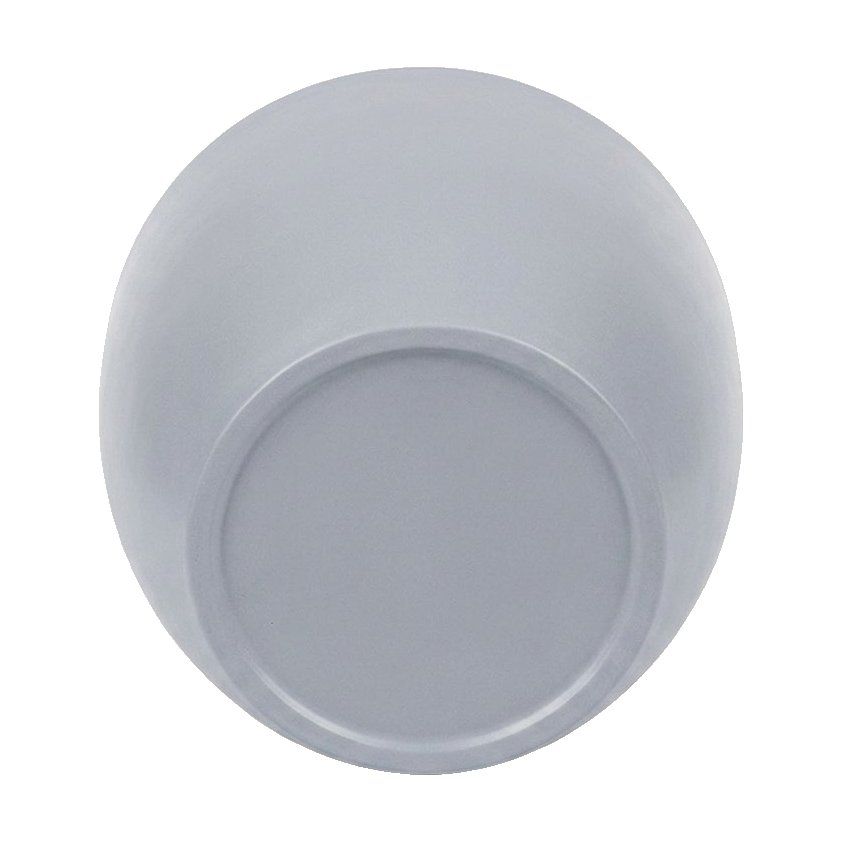 Light Fiber Cement Pot with Bell Shape in Light Gray, 35x32cm size - image 2