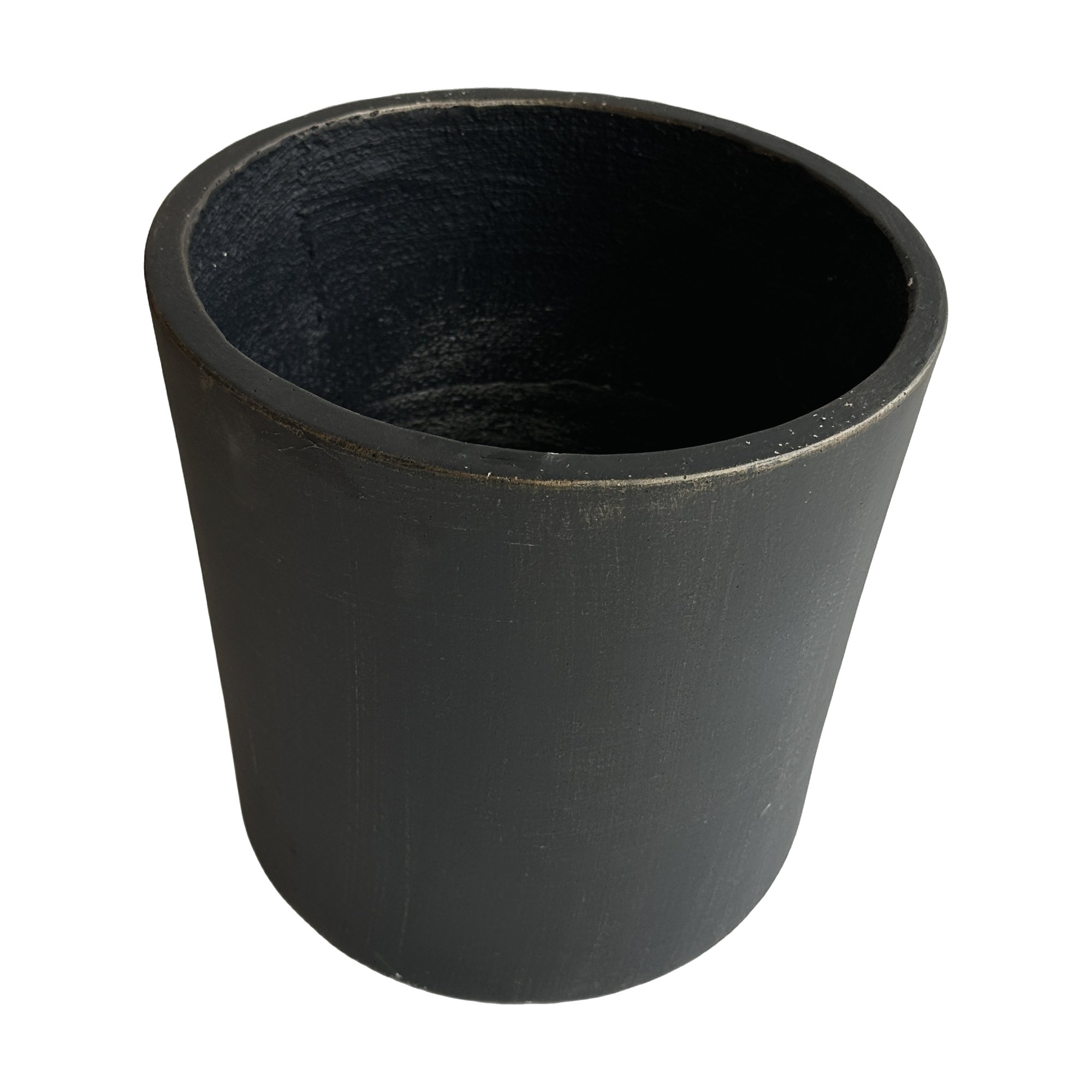 Maceta de Fibrocemento Ligero con Forma de Cilindro en Efecto Bronce, tamaño 56x67cm - image 2
